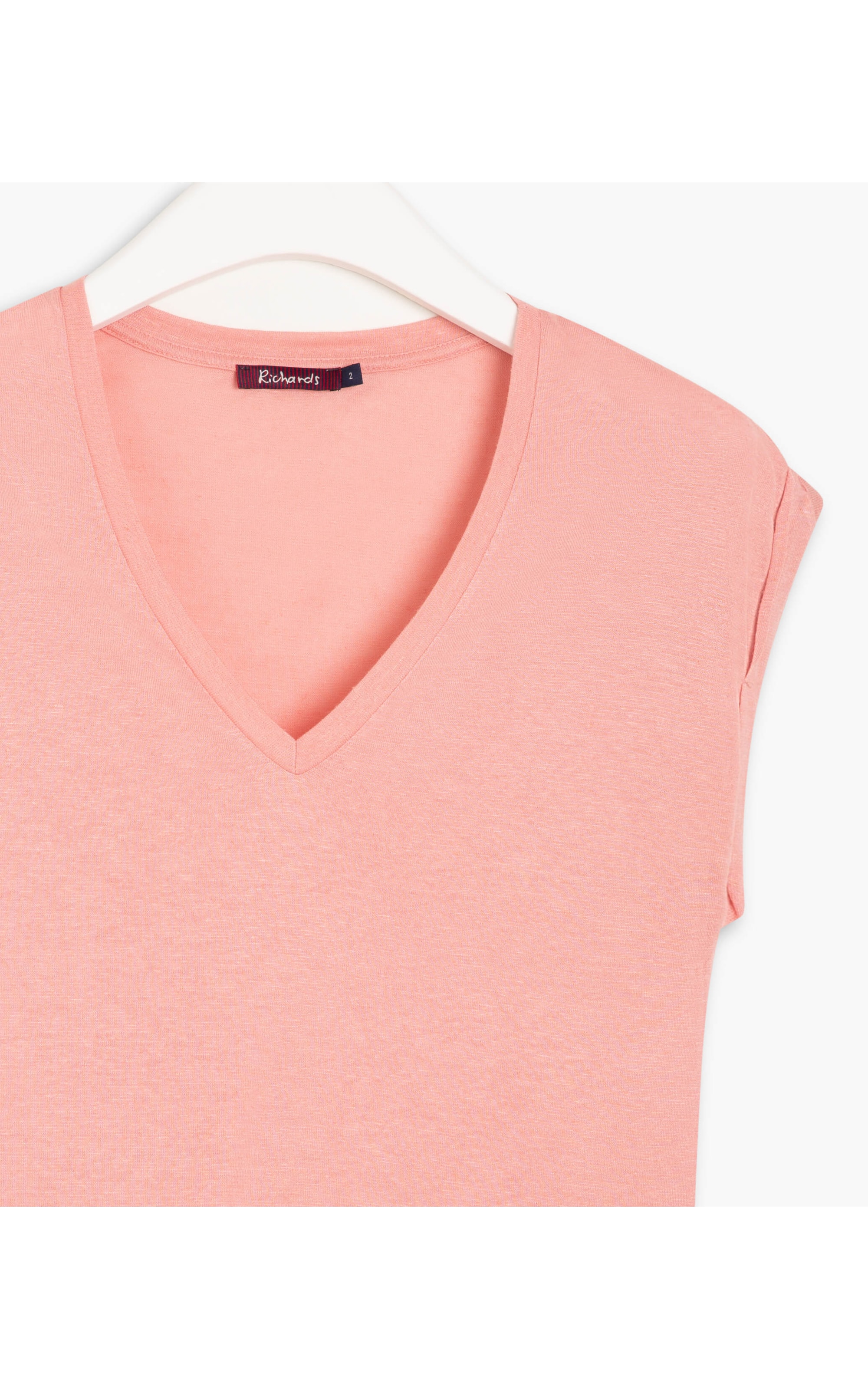 Blusa Linho  Wolly Rosa Velho