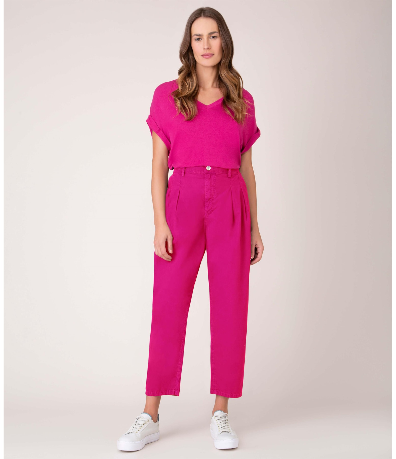 Blusa Linho  Wonder Magenta