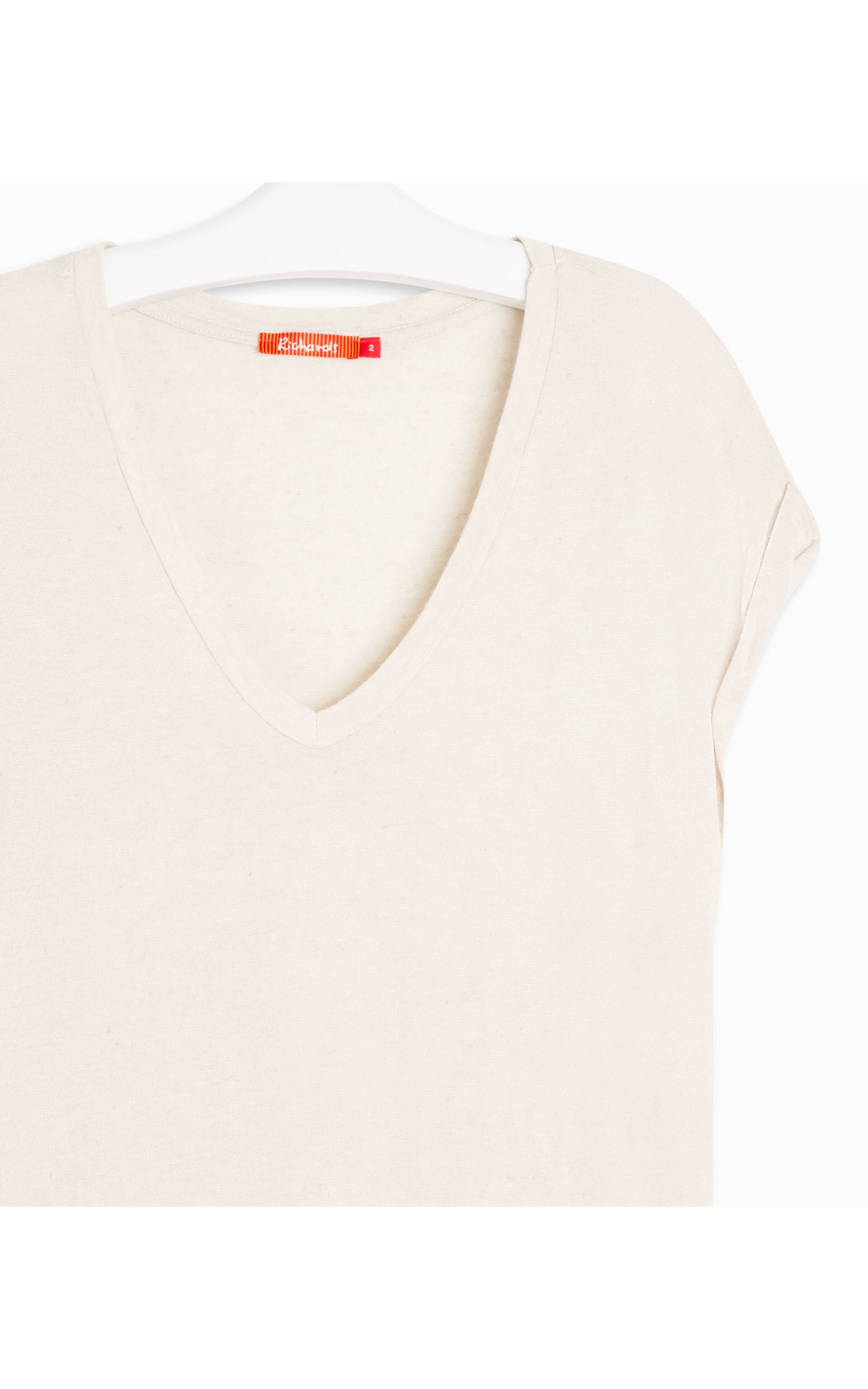 Blusa Linho  Wonder Rch Coqueiro Branco