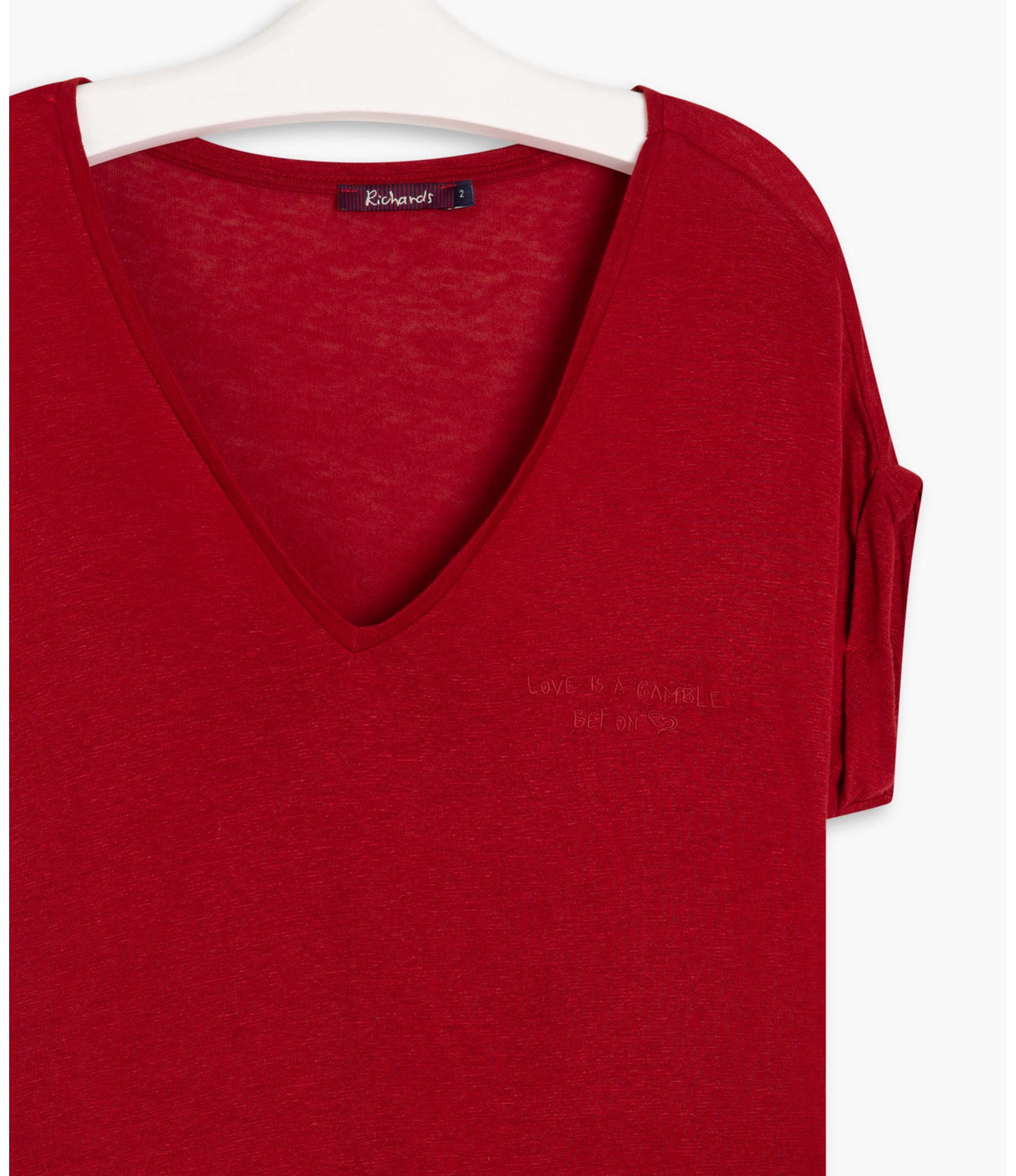 Blusa Linho  Wonder Sangria