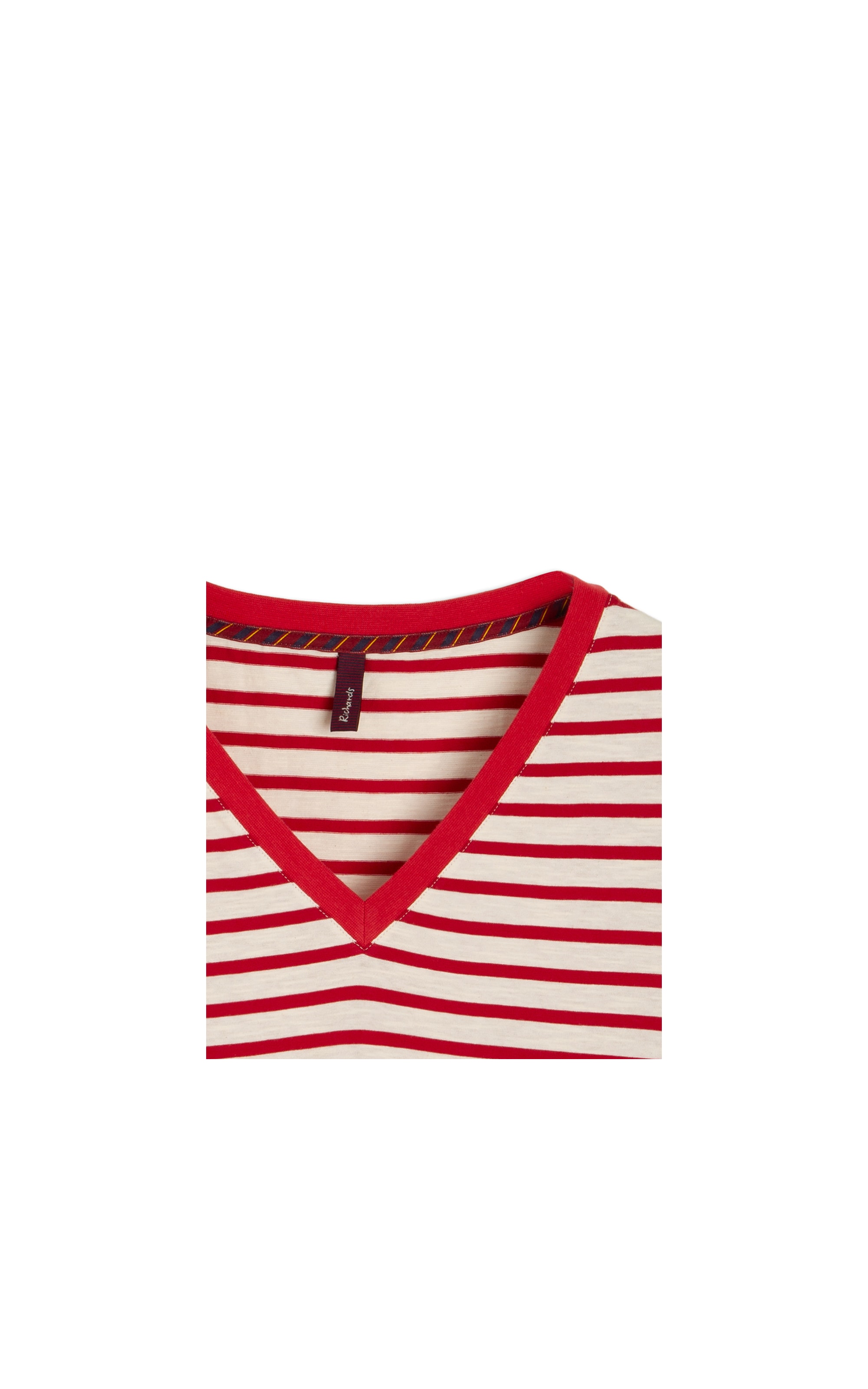Blusa Listrada Ali Vermelho