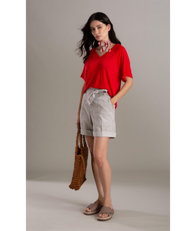 Blusa Luisa Vermelho