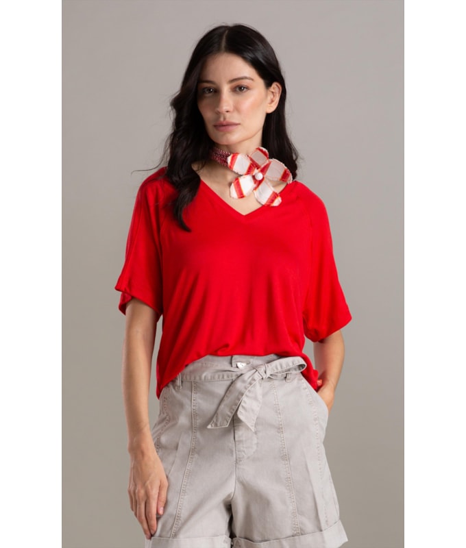 Blusa Luisa Vermelho