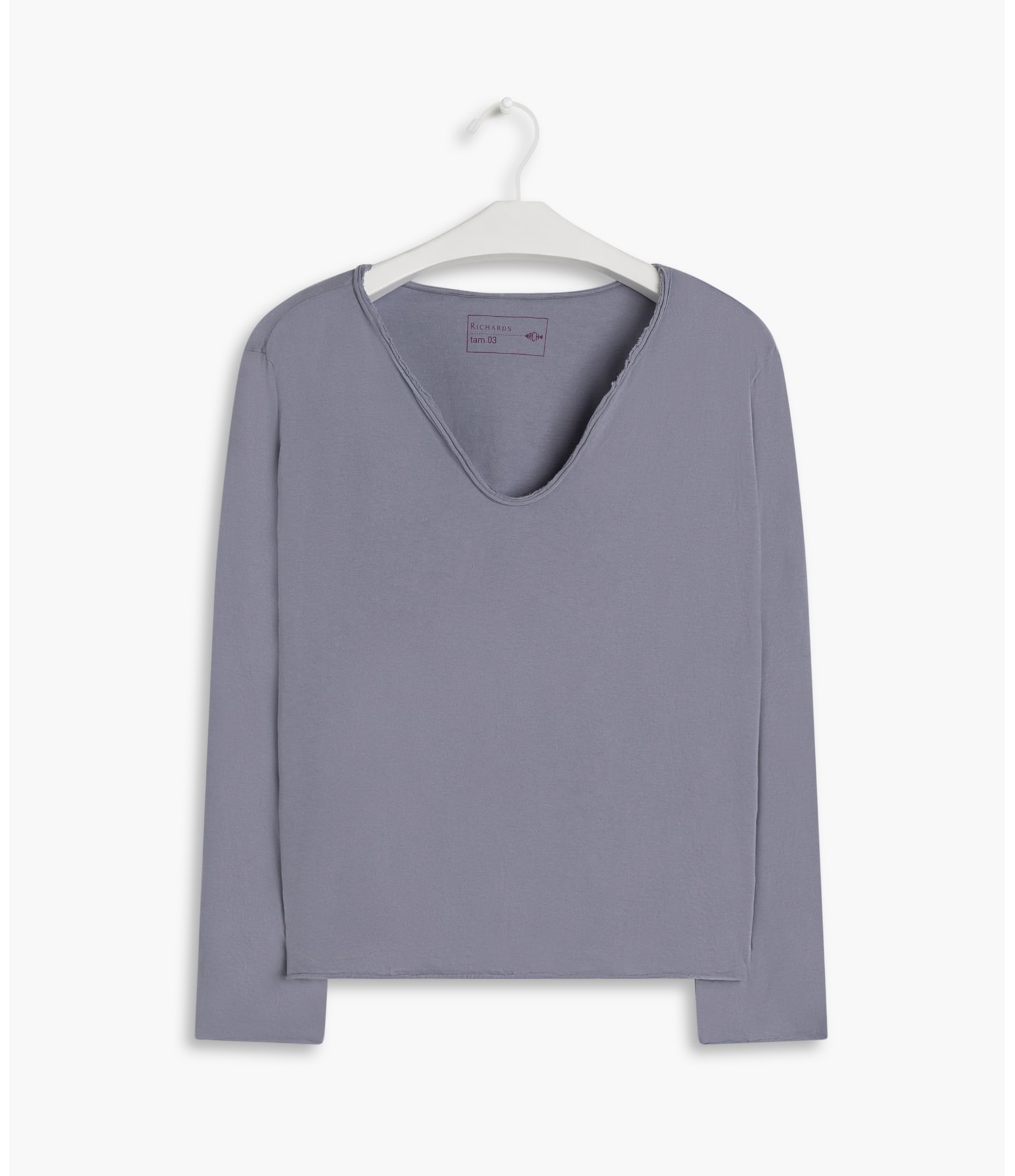 Blusa Luke Silkada Silver Gray