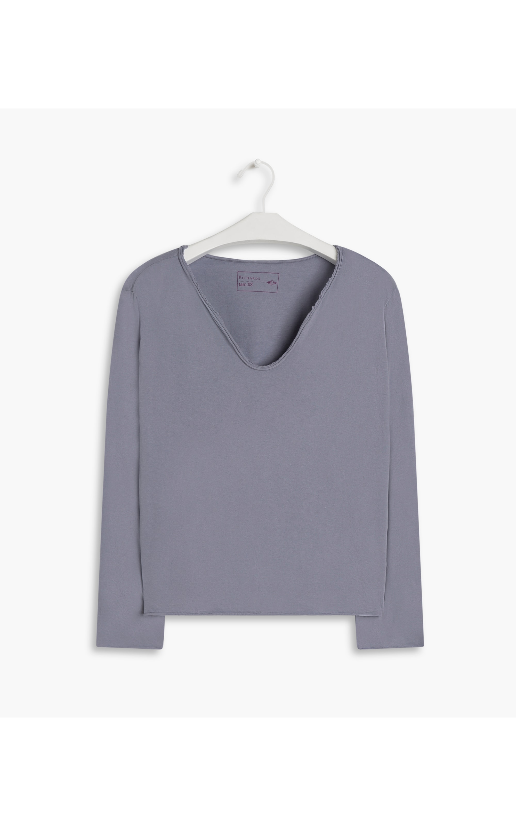 Blusa Luke Silkada Silver Gray