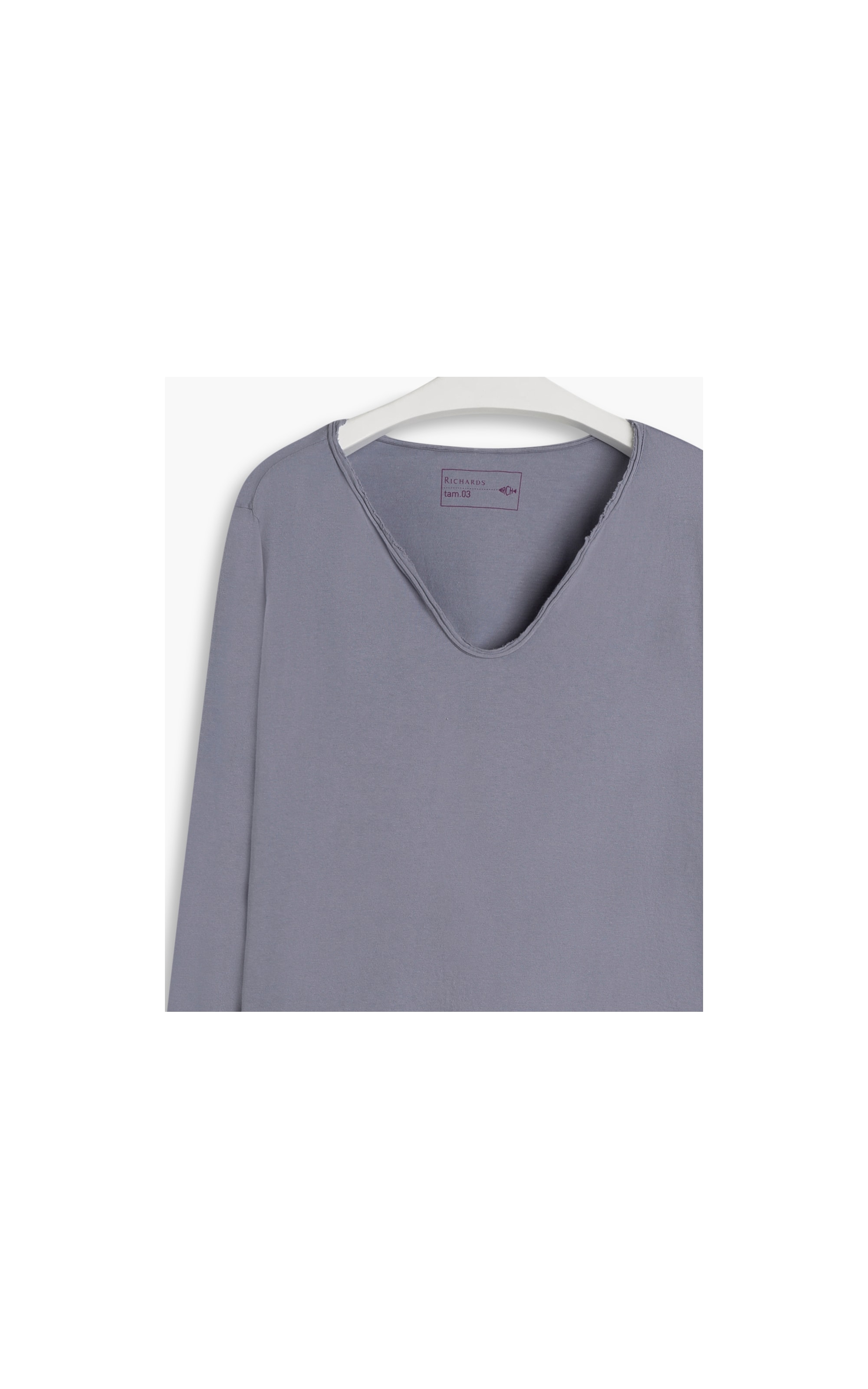 Blusa Luke Silkada Silver Gray
