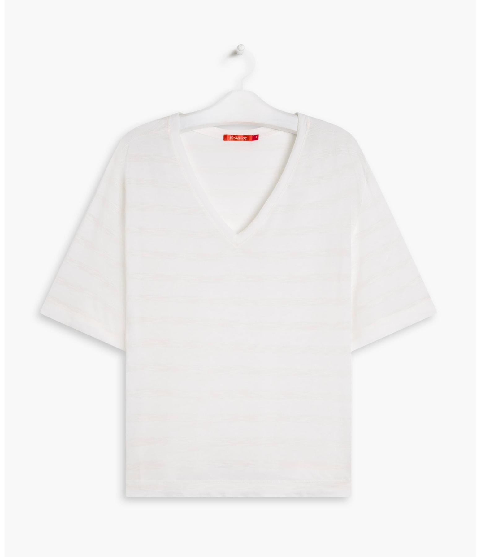 Blusa Lys 7/8 Listrada Off White