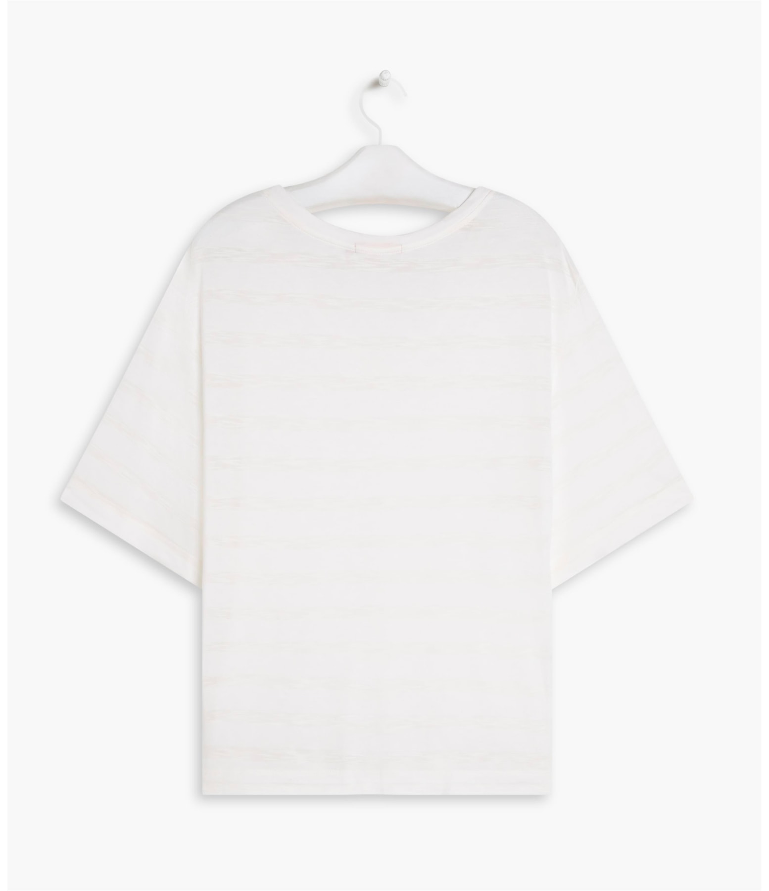 Blusa Lys 7/8 Listrada Off White
