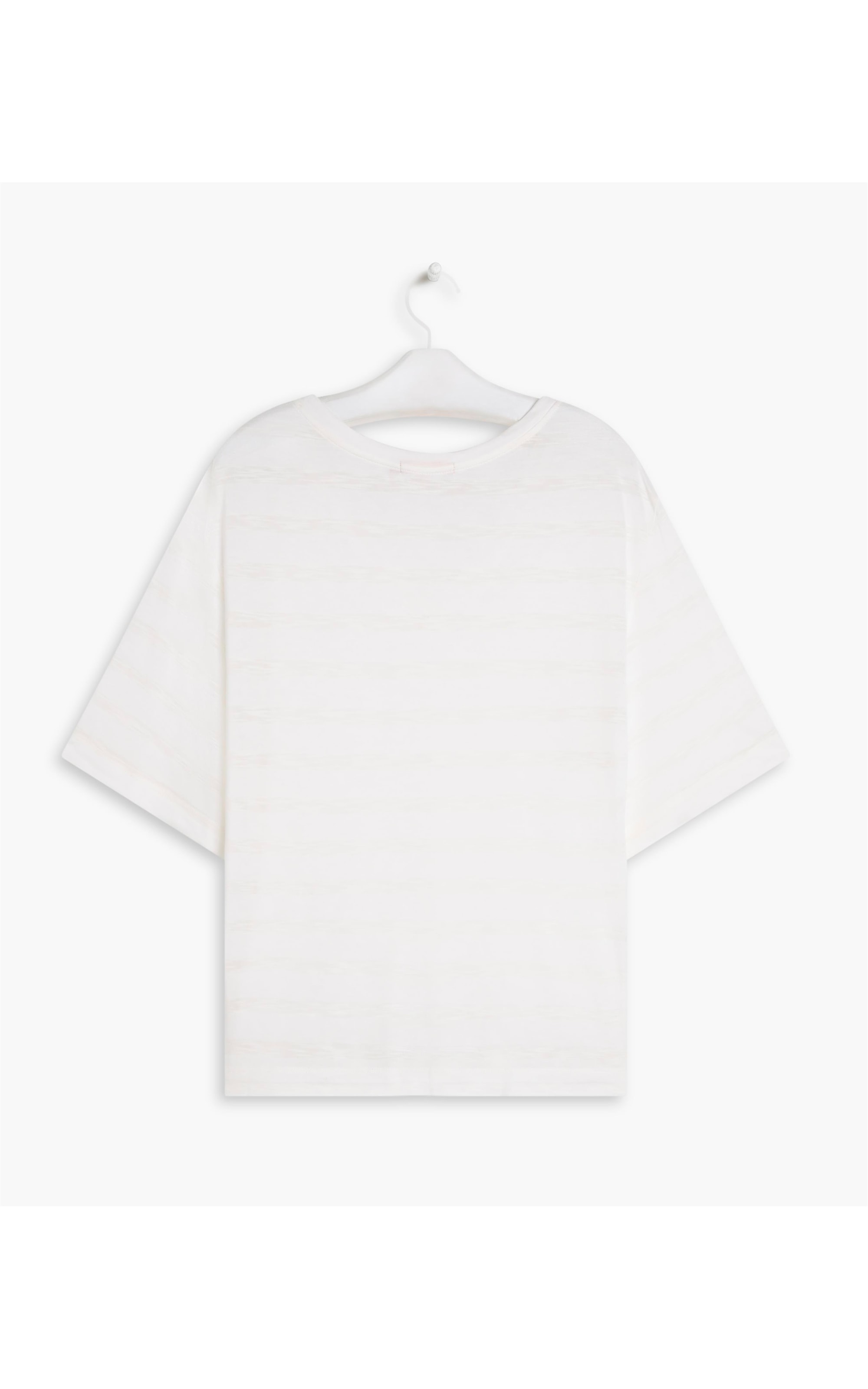 Blusa Lys 7/8 Listrada Off White
