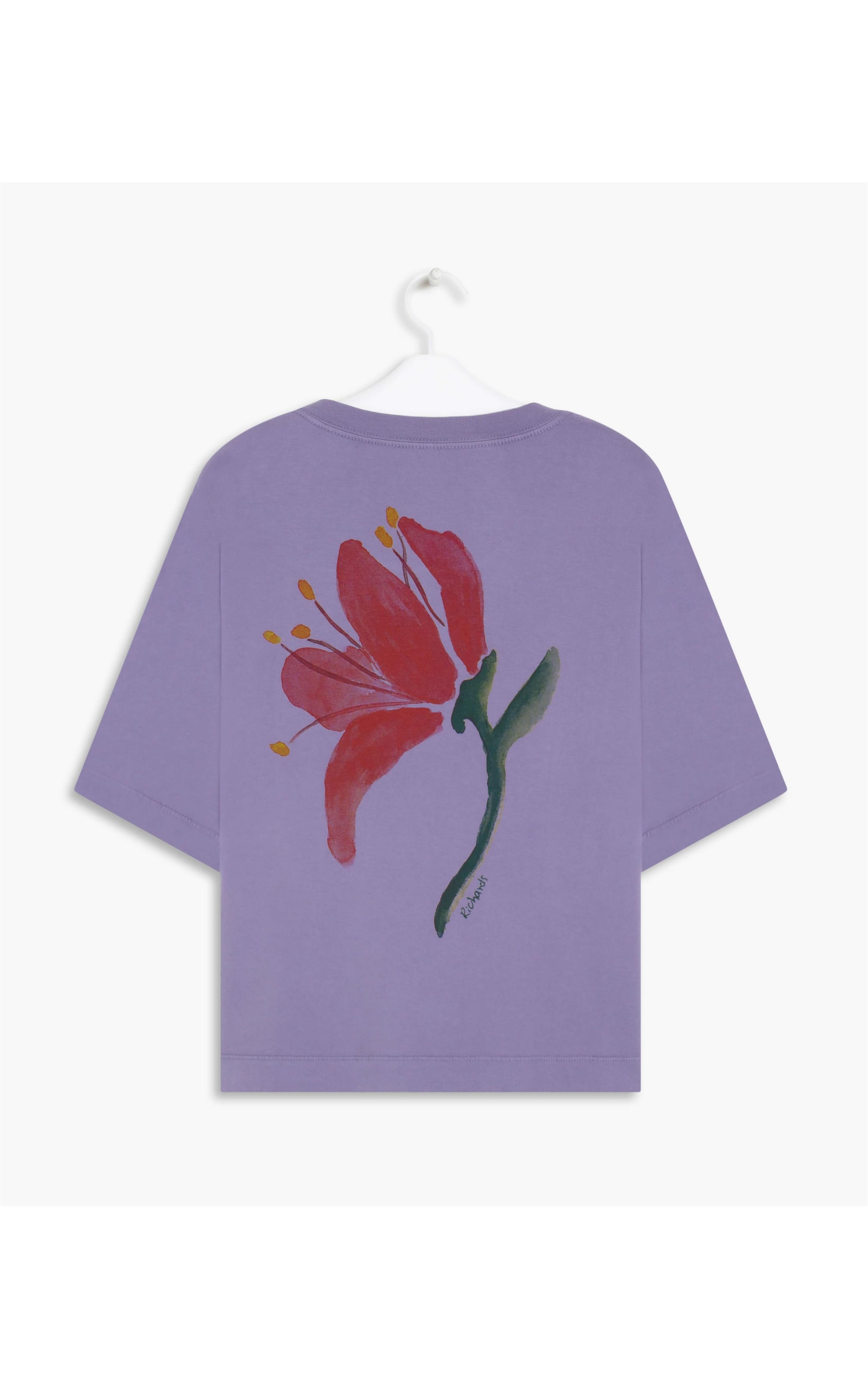 Blusa Magic Est Floral Azul Pervante