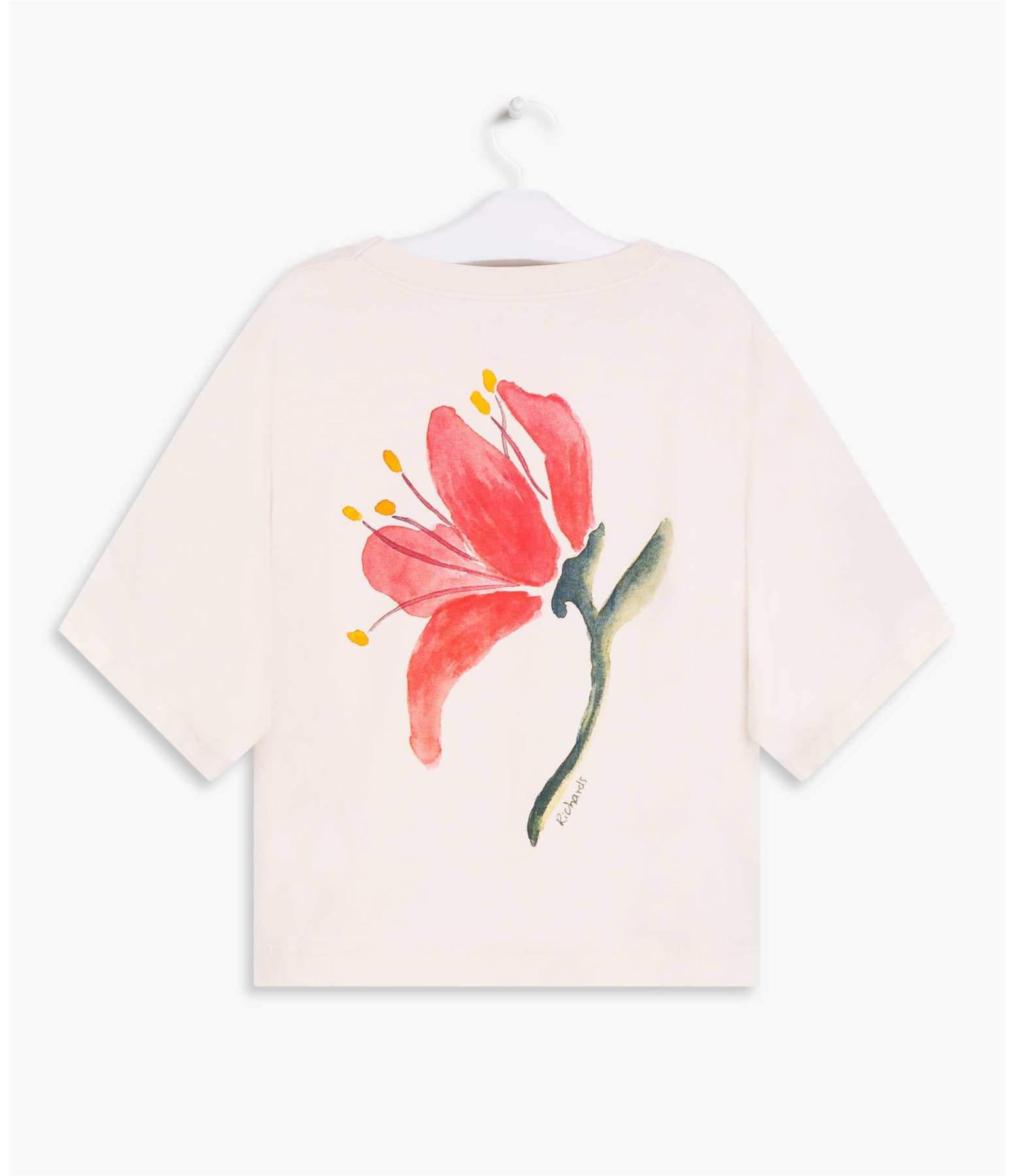 Blusa Magic Est Floral Prata