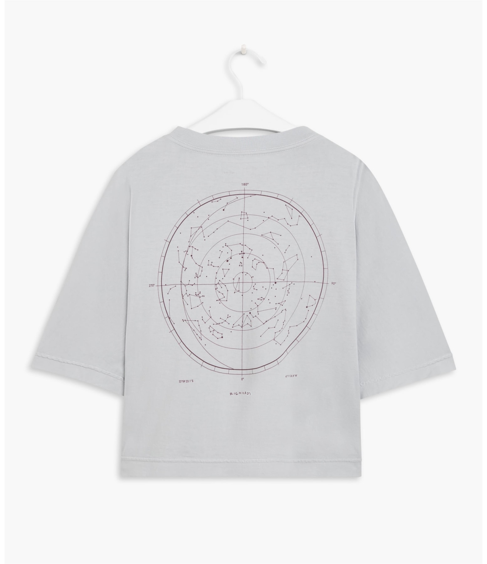 Blusa Magic Est Mapa Prata