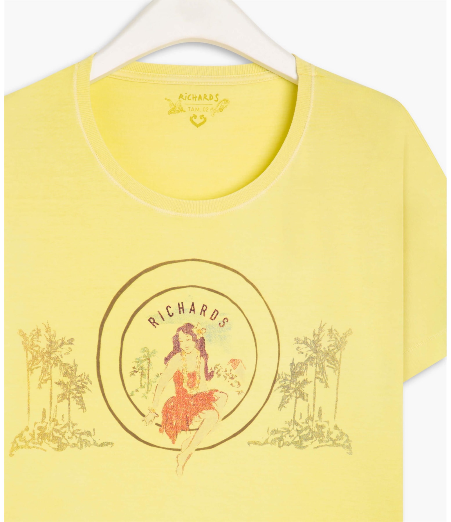 Blusa Magic Estampa Brasao Marble Lemon
