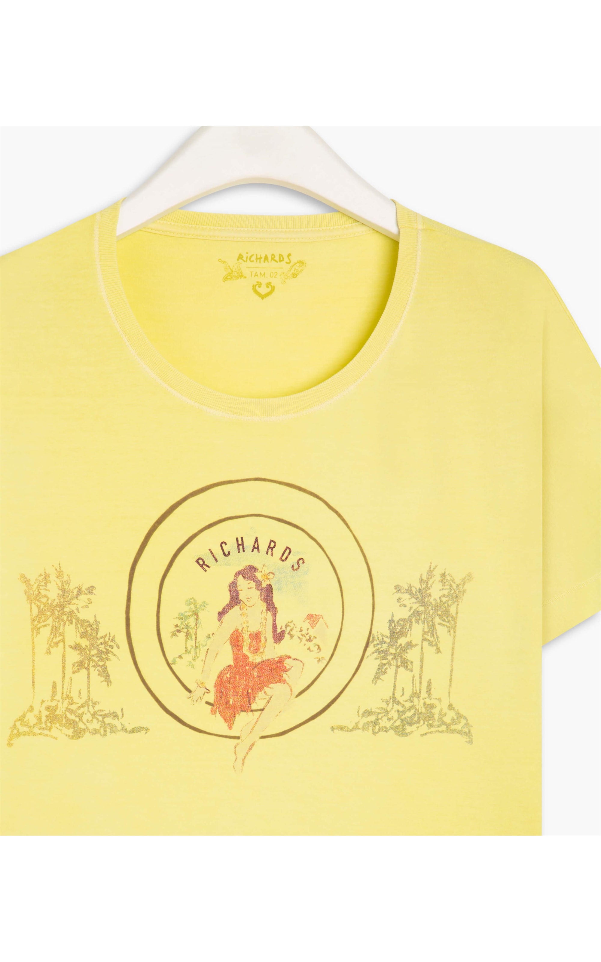 Blusa Magic Estampa Brasao Marble Lemon