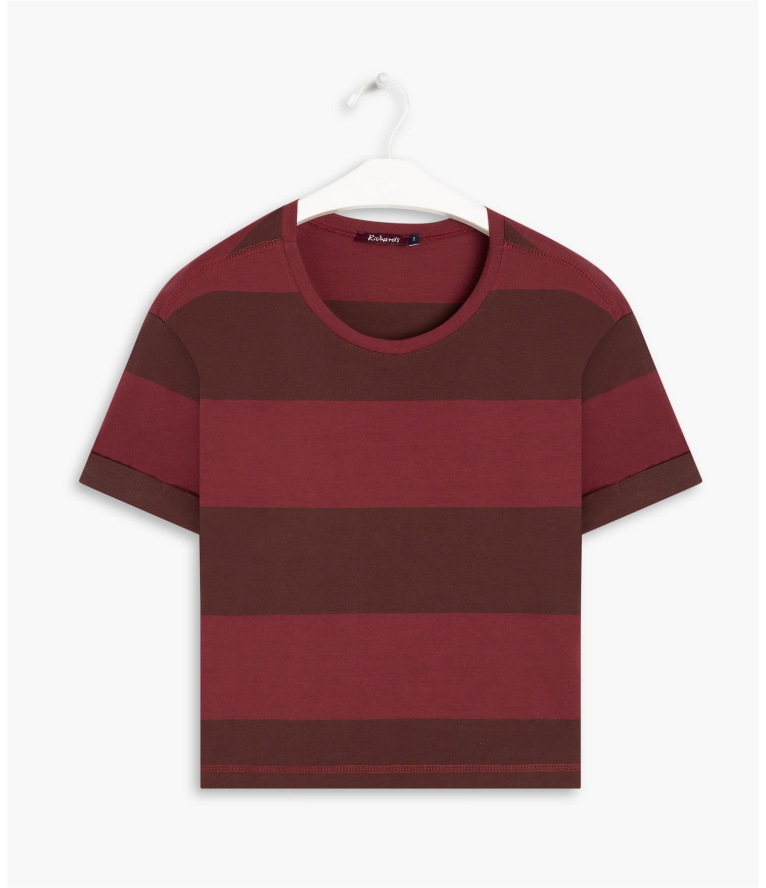   Blusa Maisa Listrada  Bordeaux