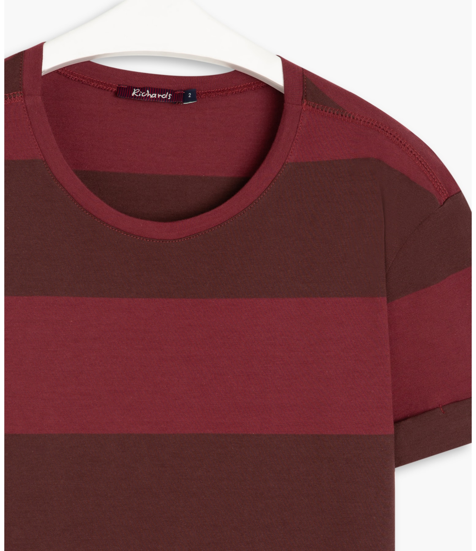   Blusa Maisa Listrada  Bordeaux
