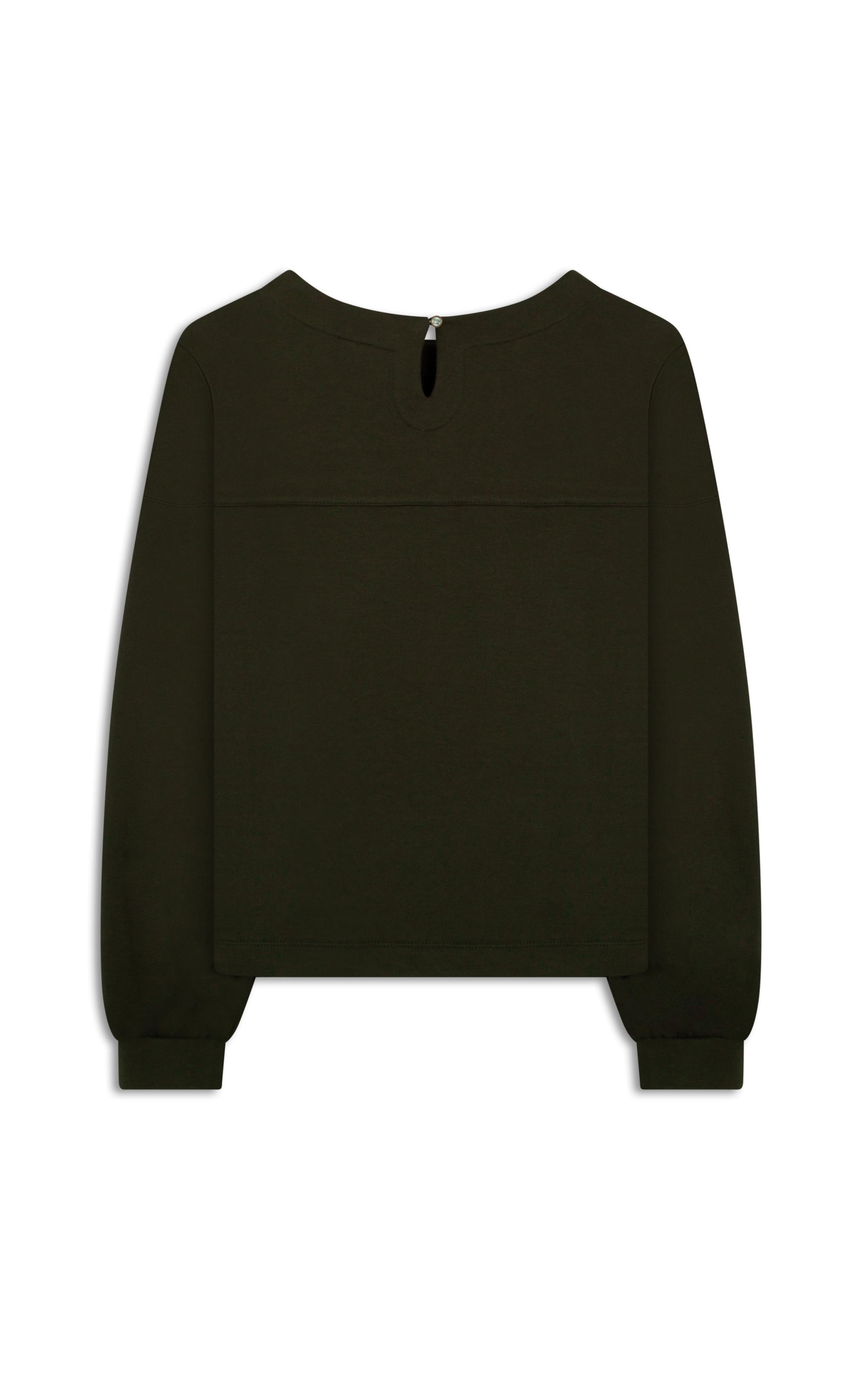 Blusa Marie Ml Verde Militar