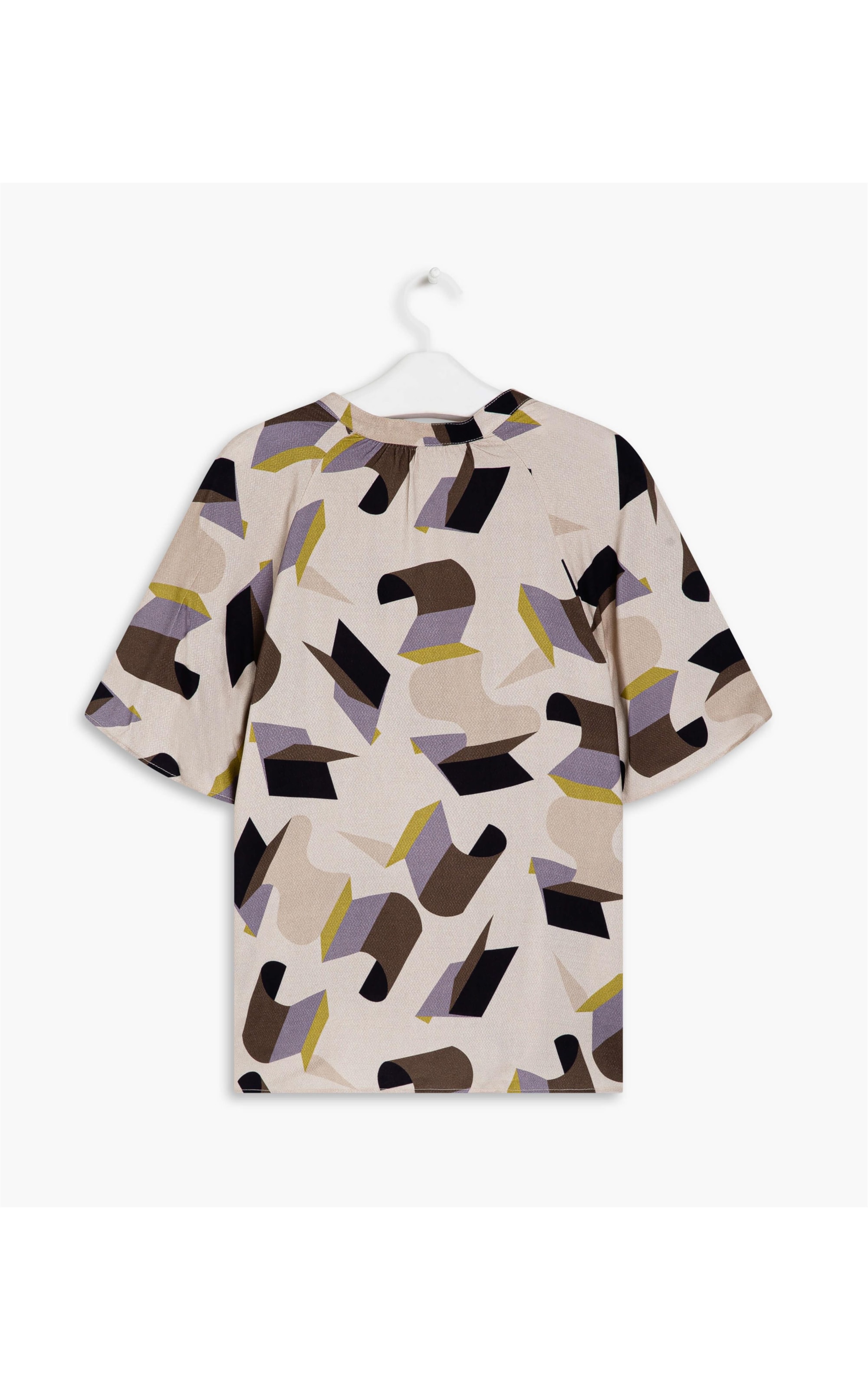 Blusa Marina Est.Gravataria Natural