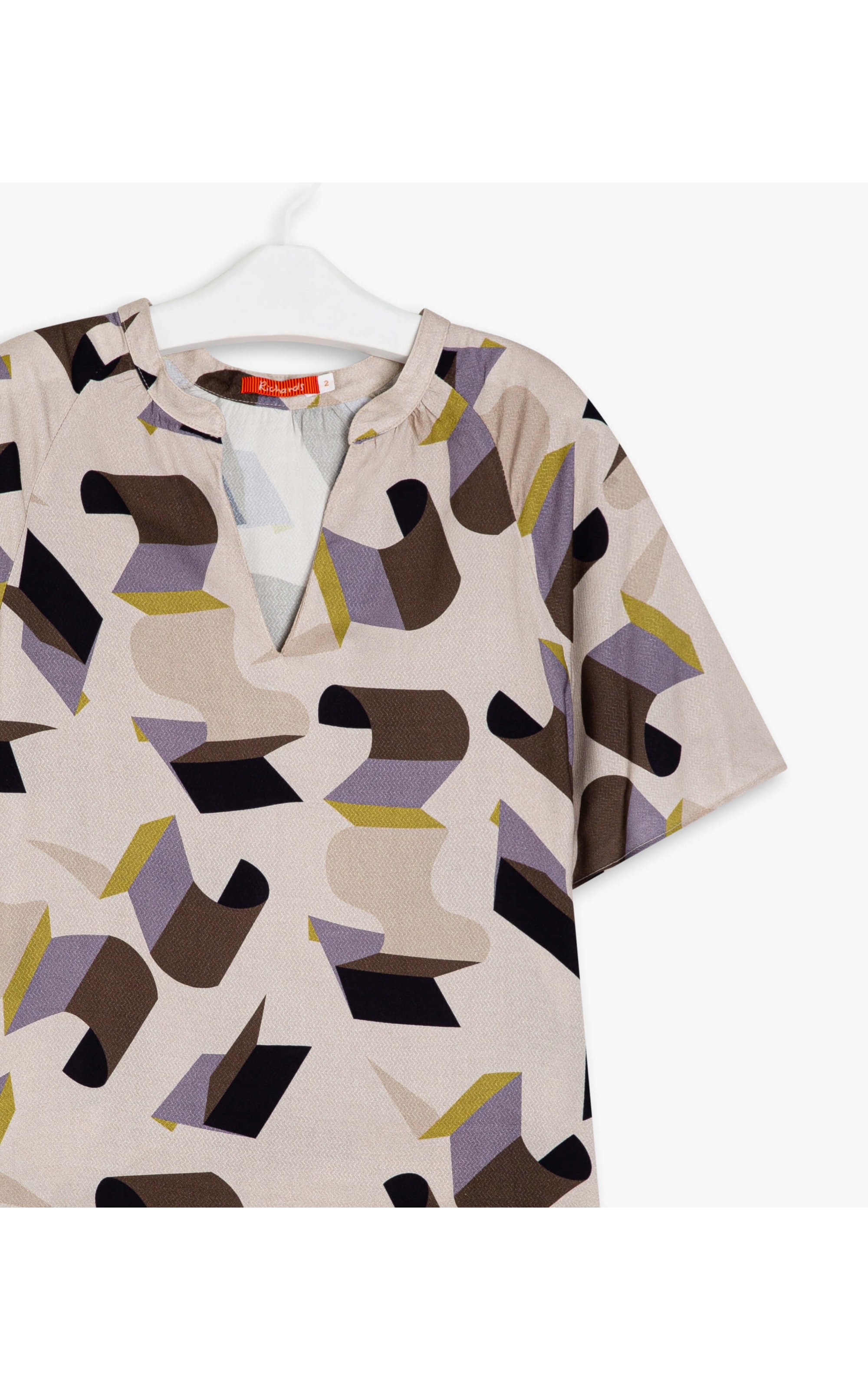 Blusa Marina Est.Gravataria Natural