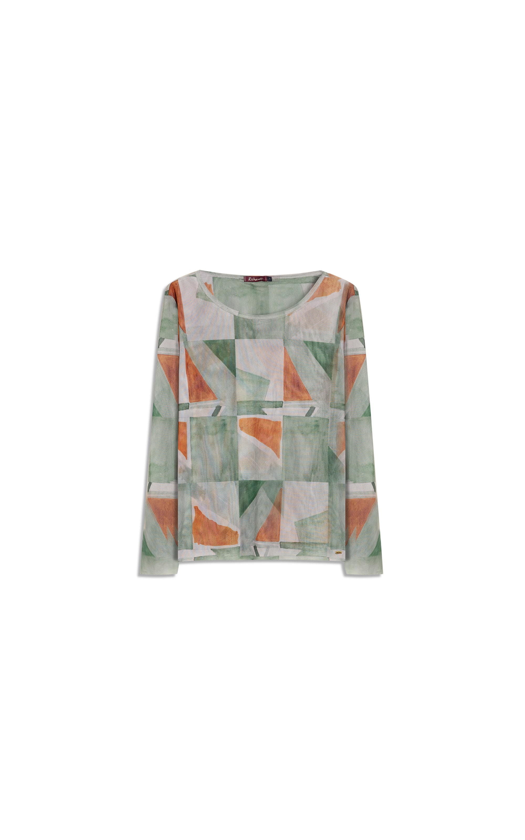 Blusa Melina Mosaico Verde