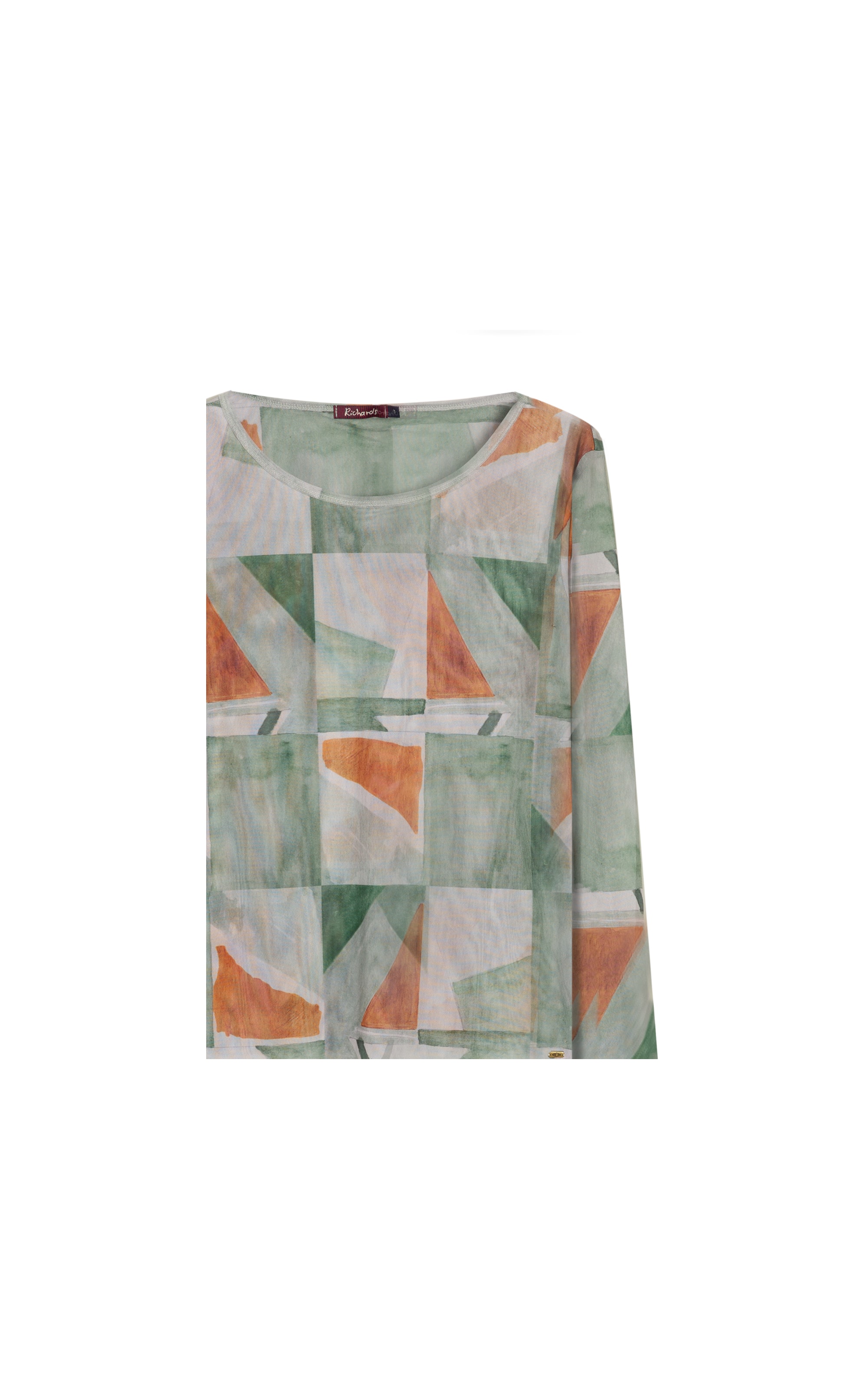 Blusa Melina Mosaico Verde