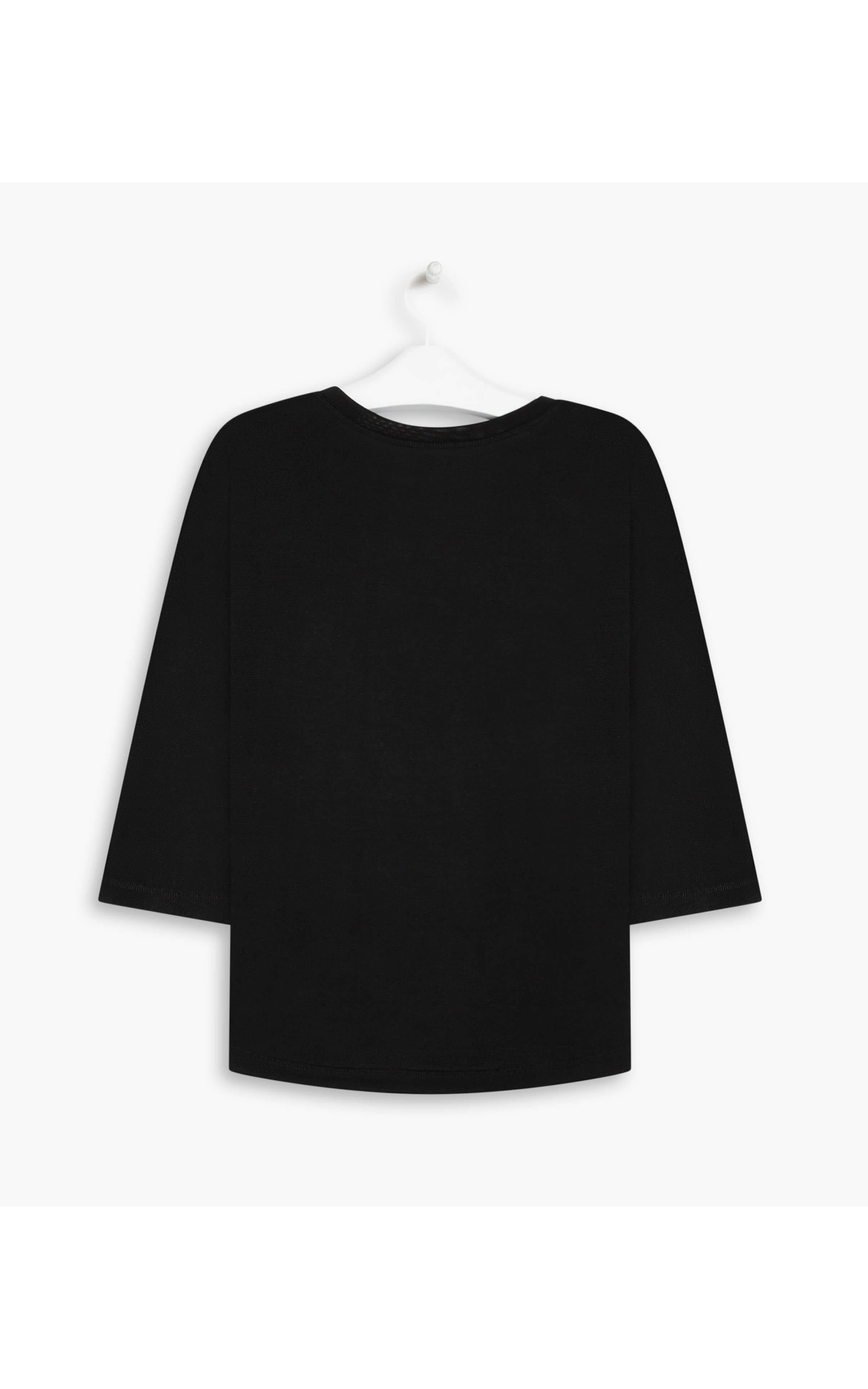 Blusa Mia Jersey Blend Preto