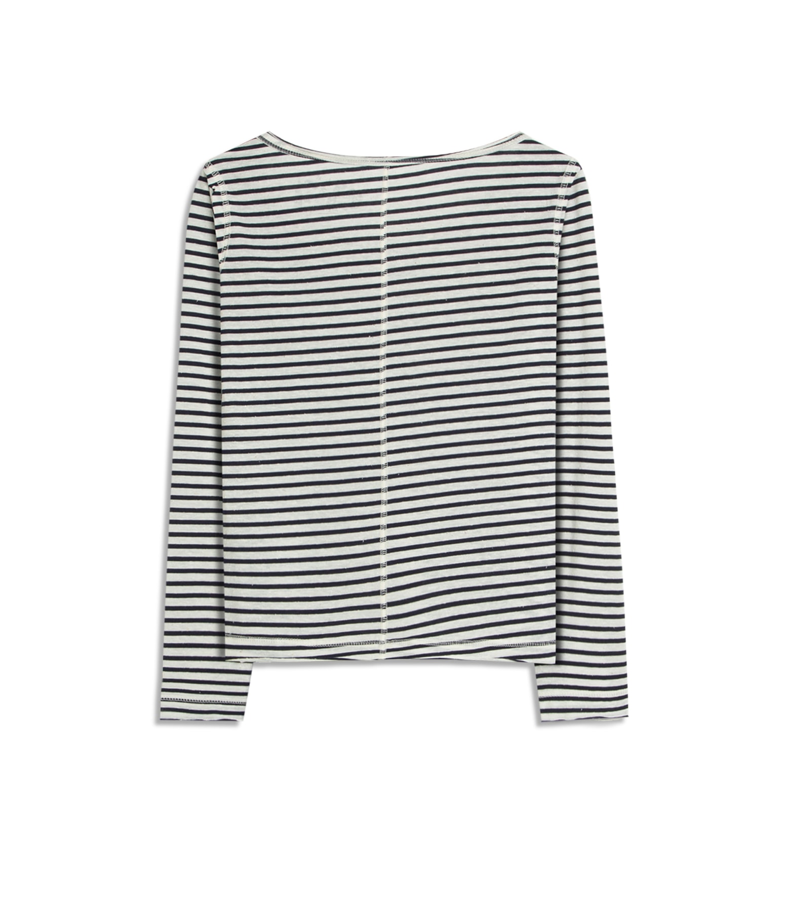 Blusa Mimo Ciao Listrada Ml Dark Navy