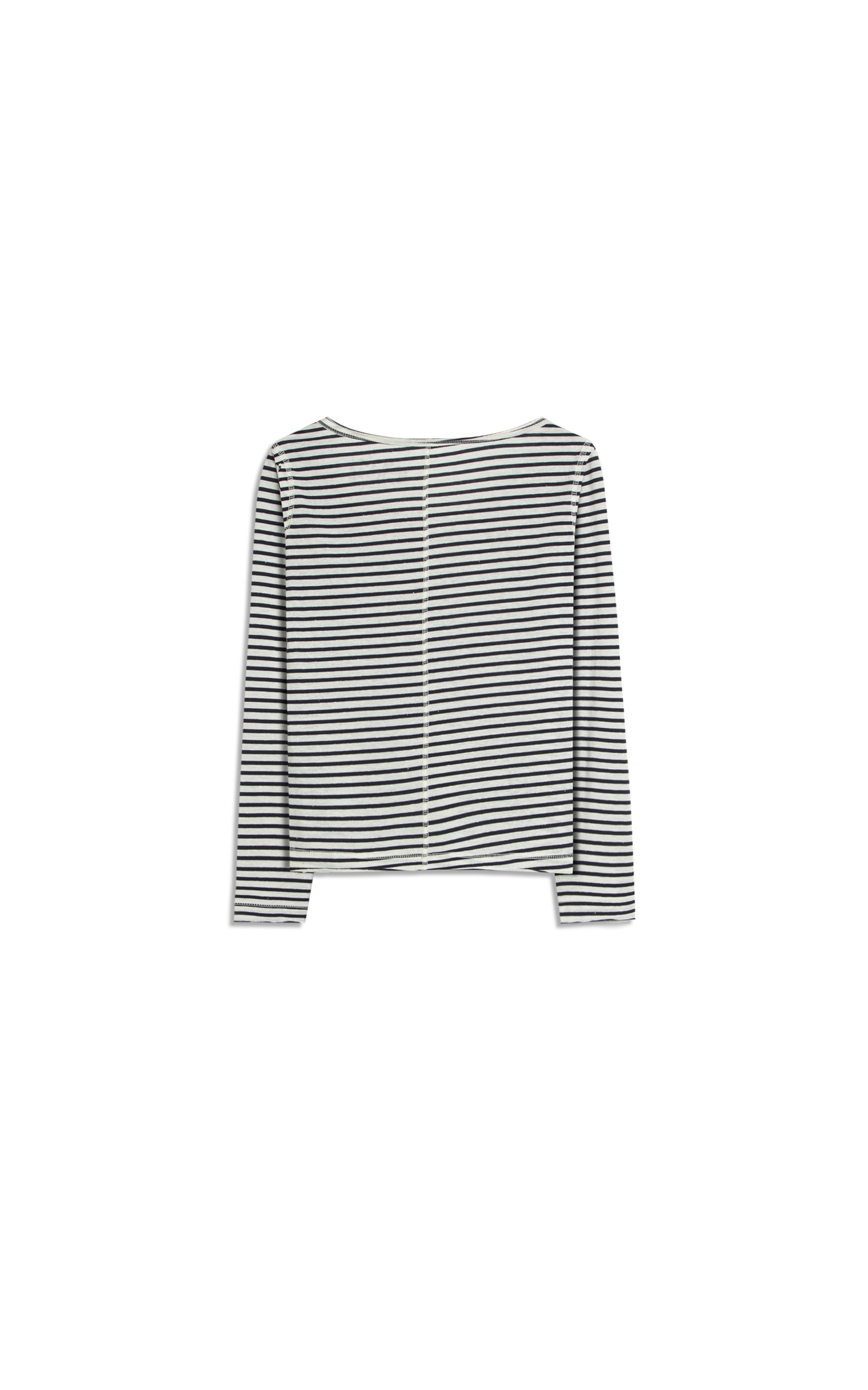 Blusa Mimo Ciao Listrada Ml Dark Navy