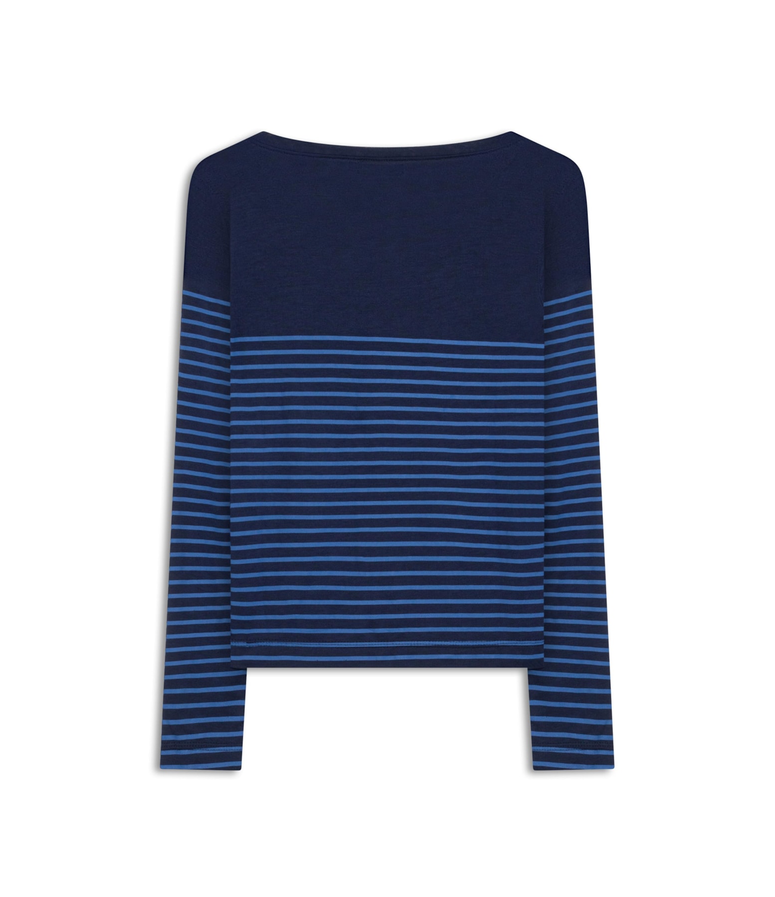 Blusa Mimo Listrado Mare Ml Marinho