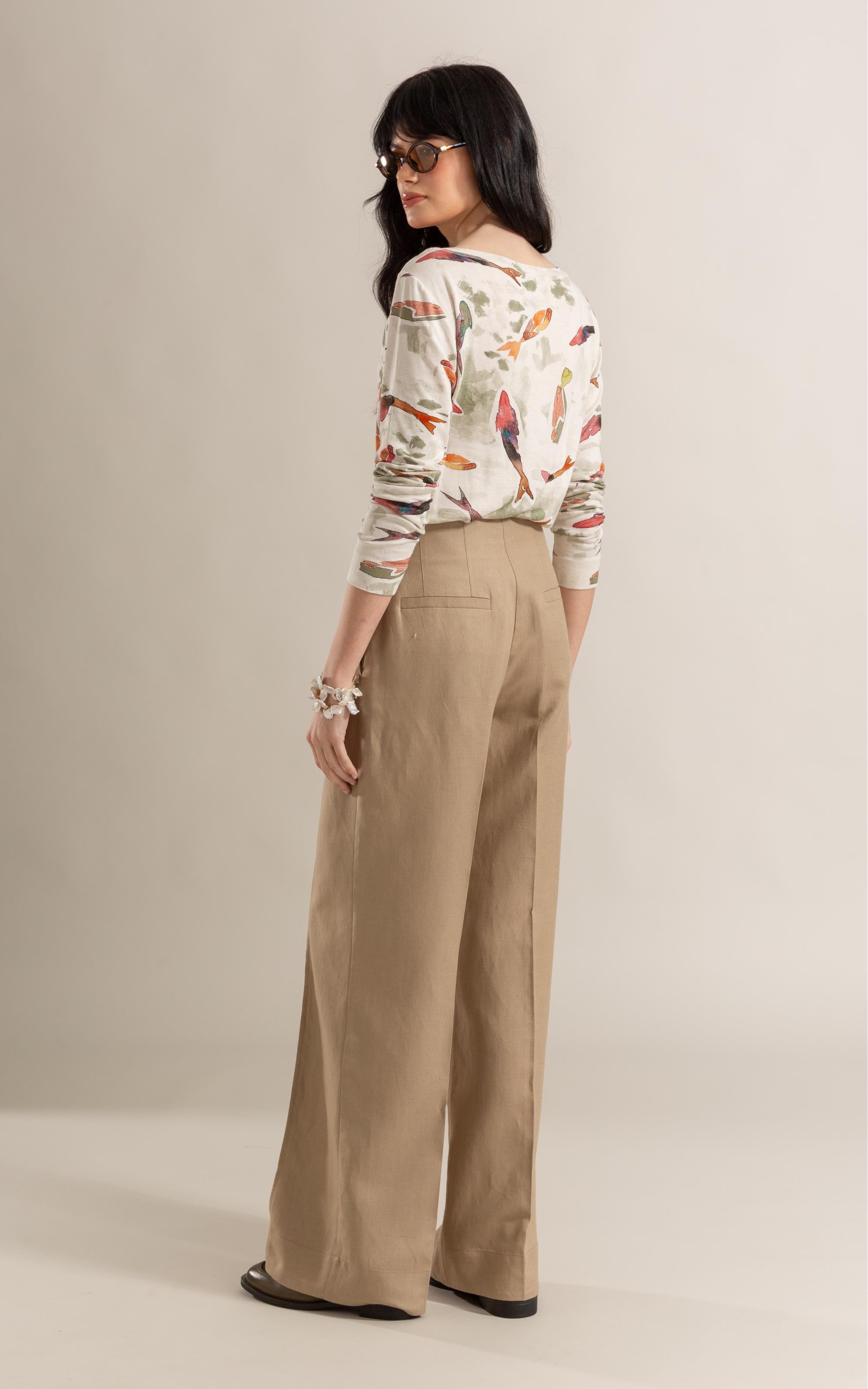 Blusa Misaki Decote  Verde Army