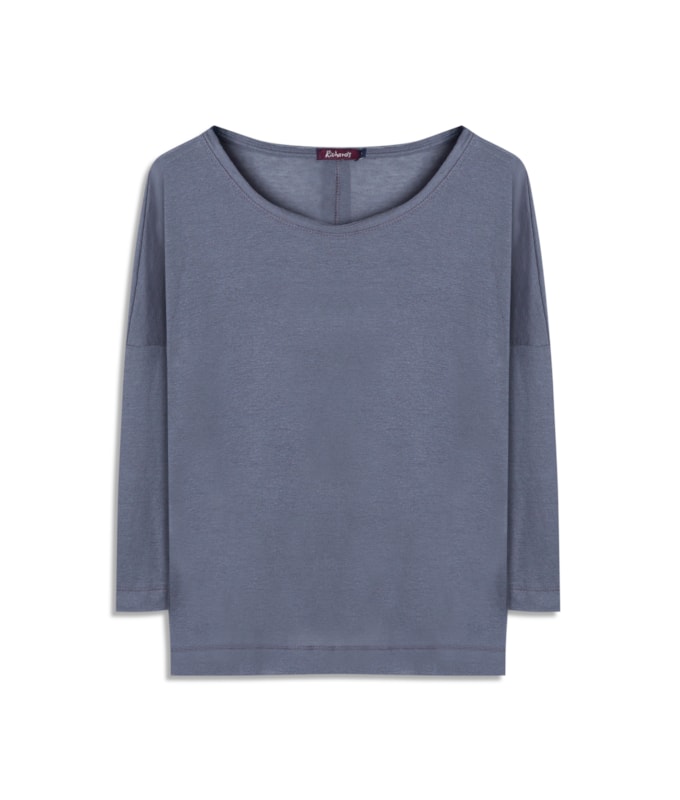 Blusa Miska Azul Medio