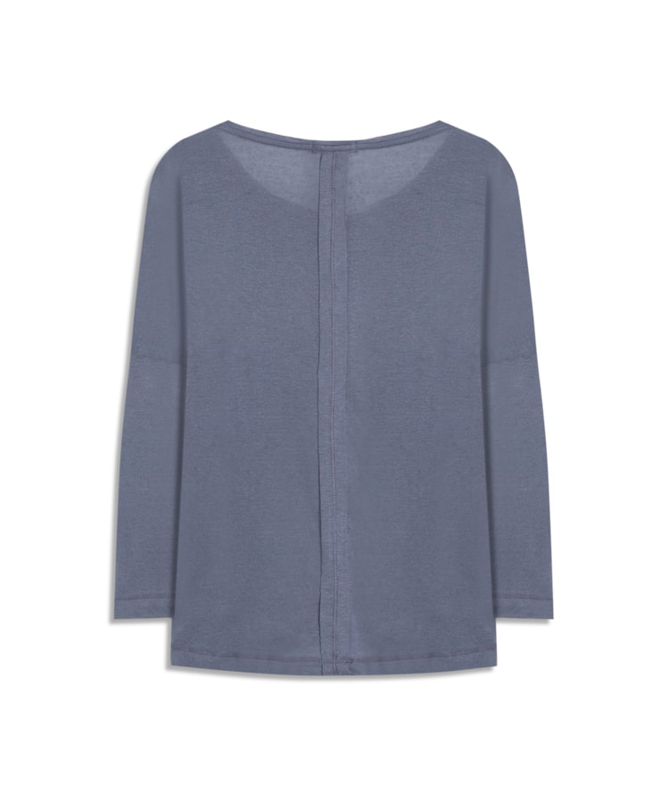 Blusa Miska Azul Medio