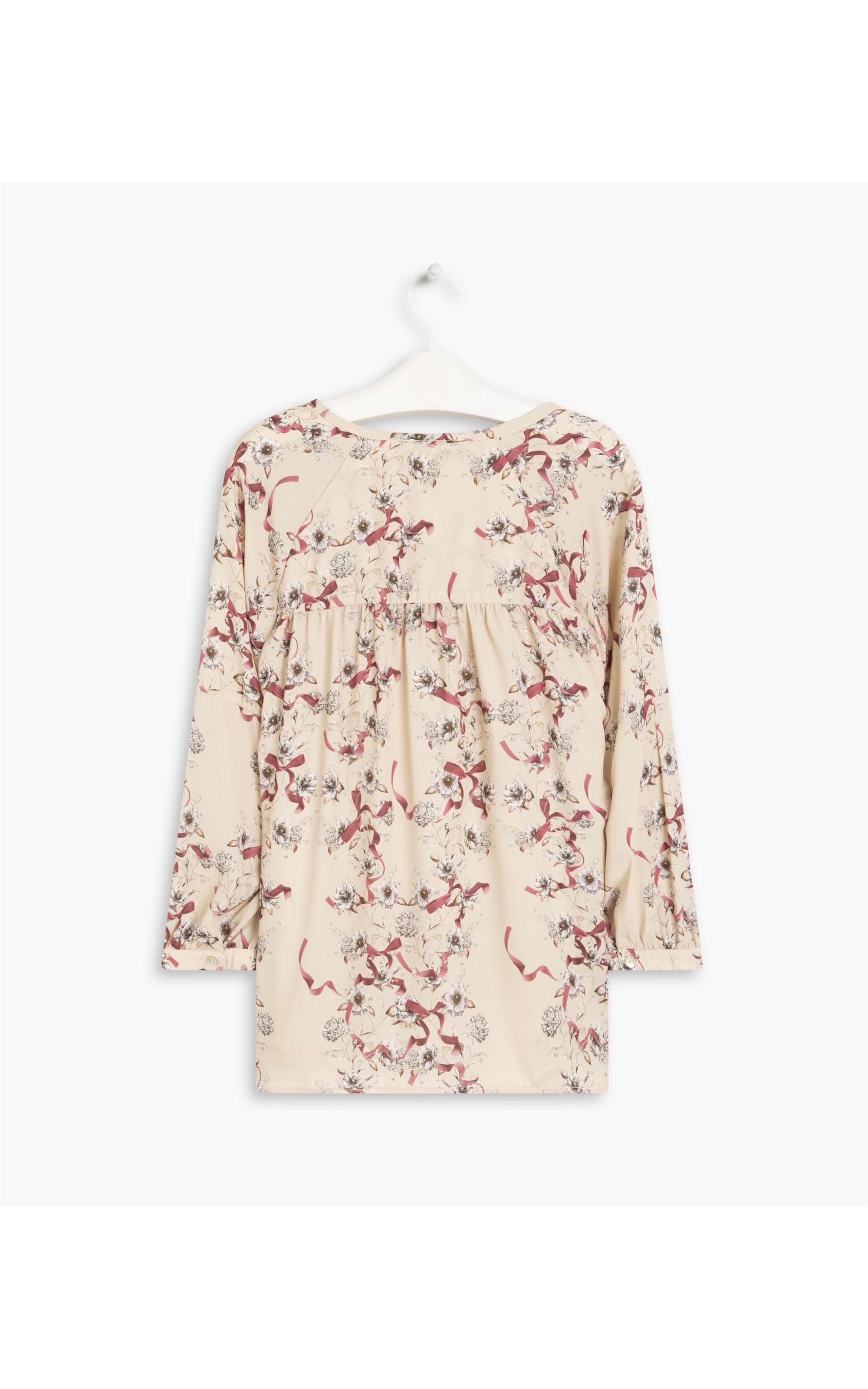 Blusa Misty Est Flores e Lacos Petroleo
