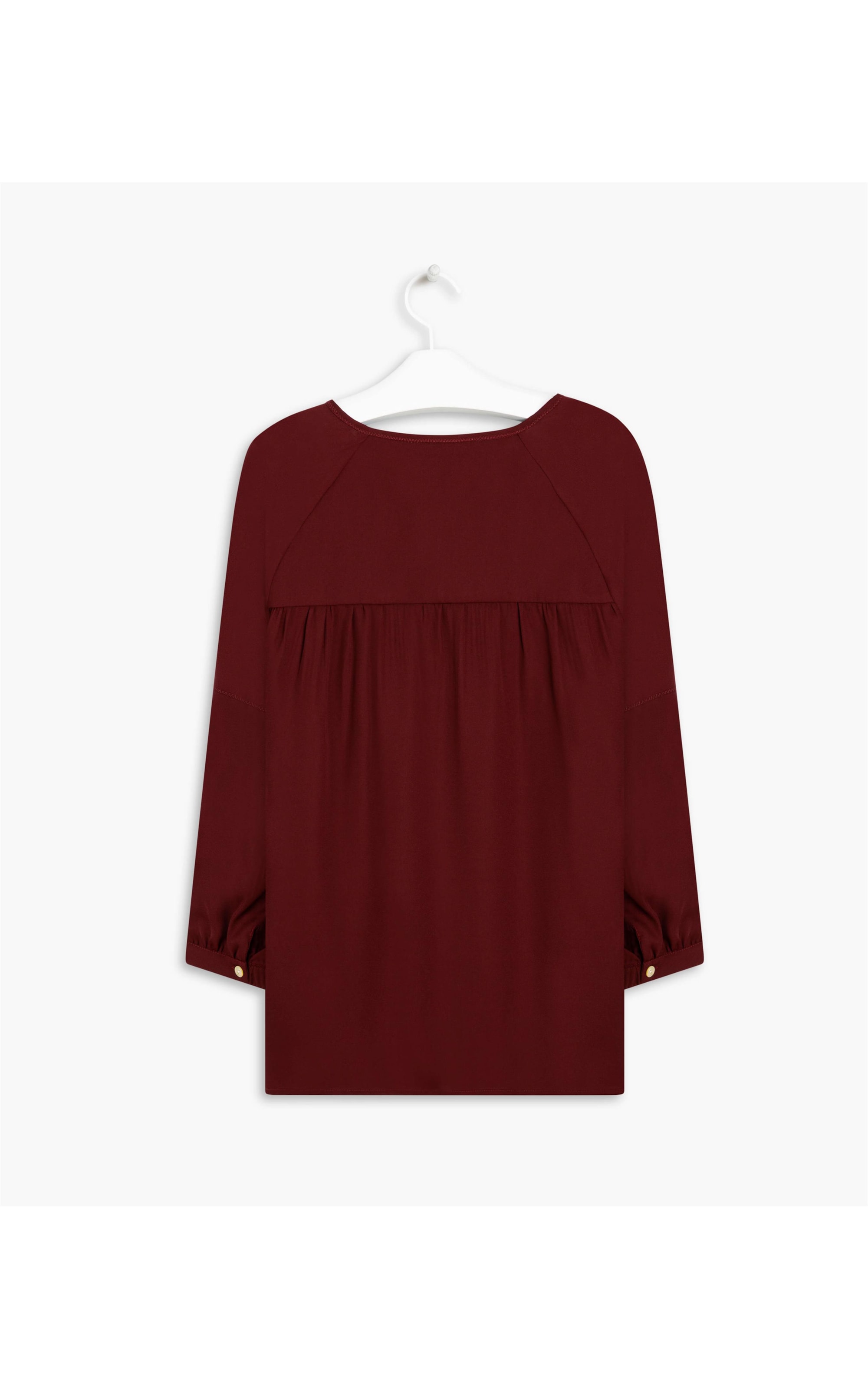 Blusa Misty Lisa Bordeaux