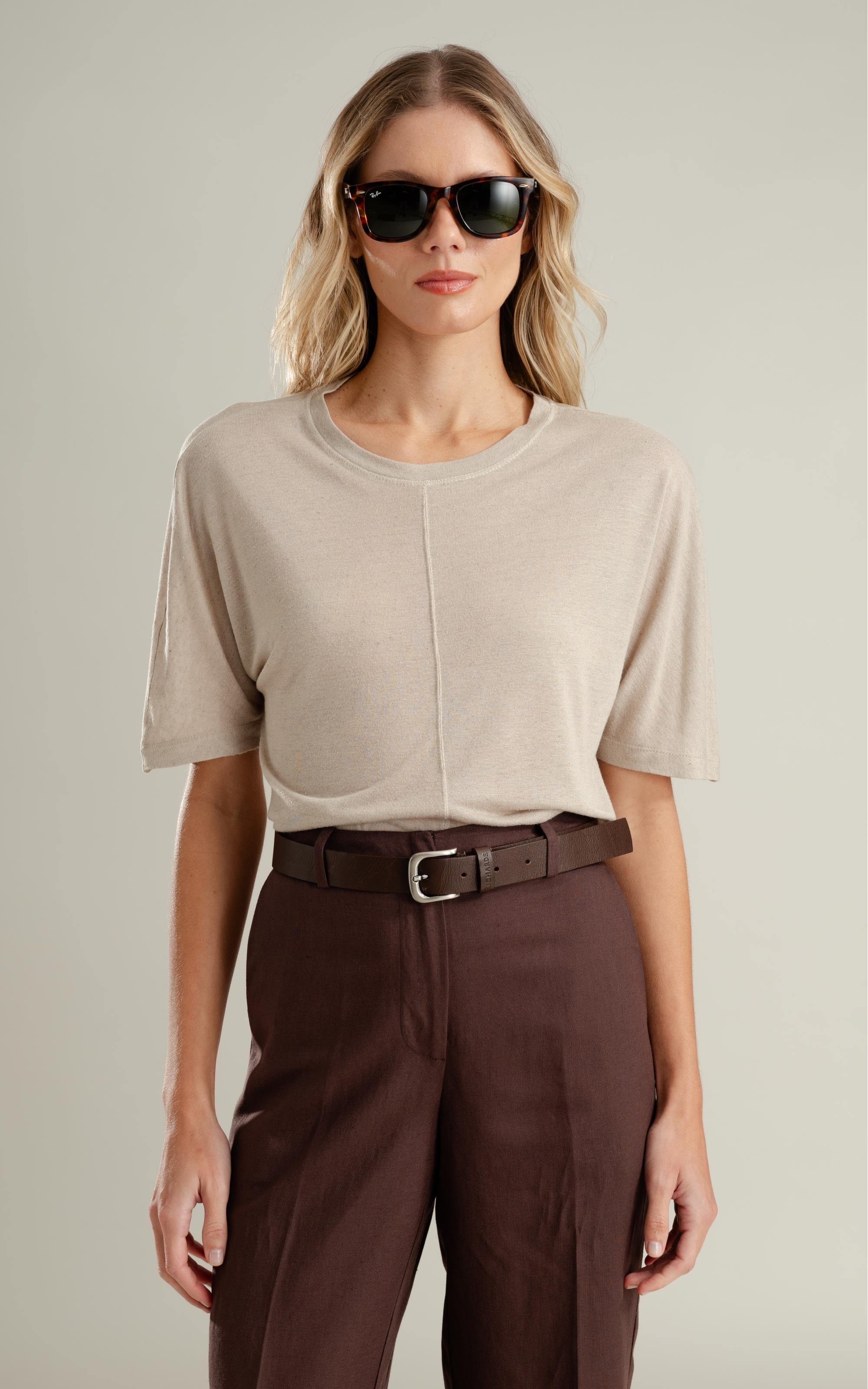 Blusa Morgana Liso Lb Natural