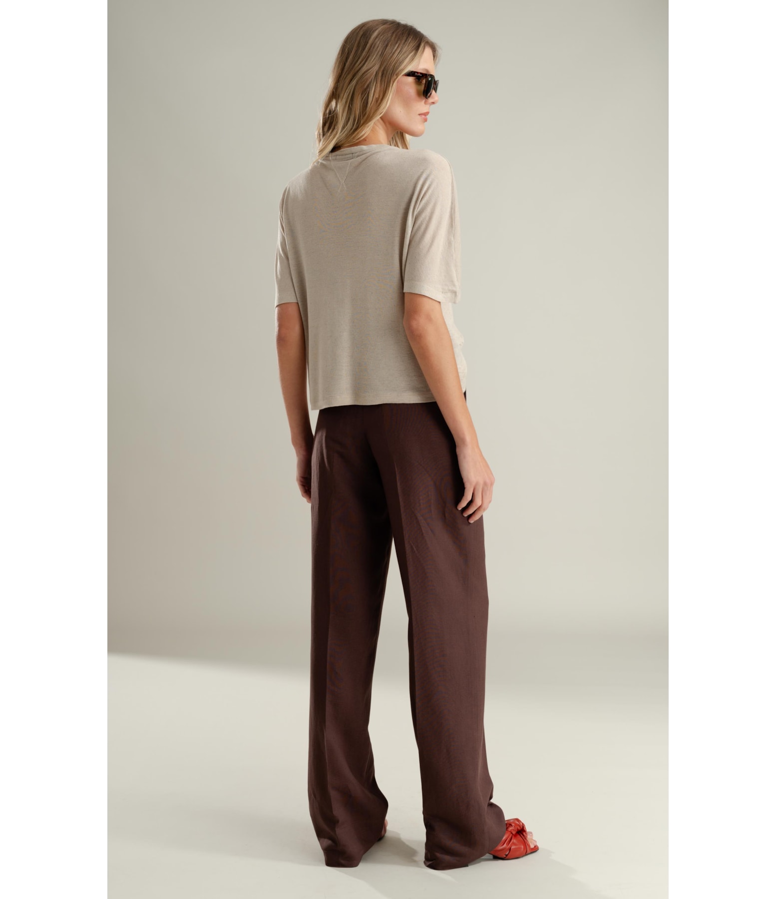 Blusa Morgana Liso Lb Natural