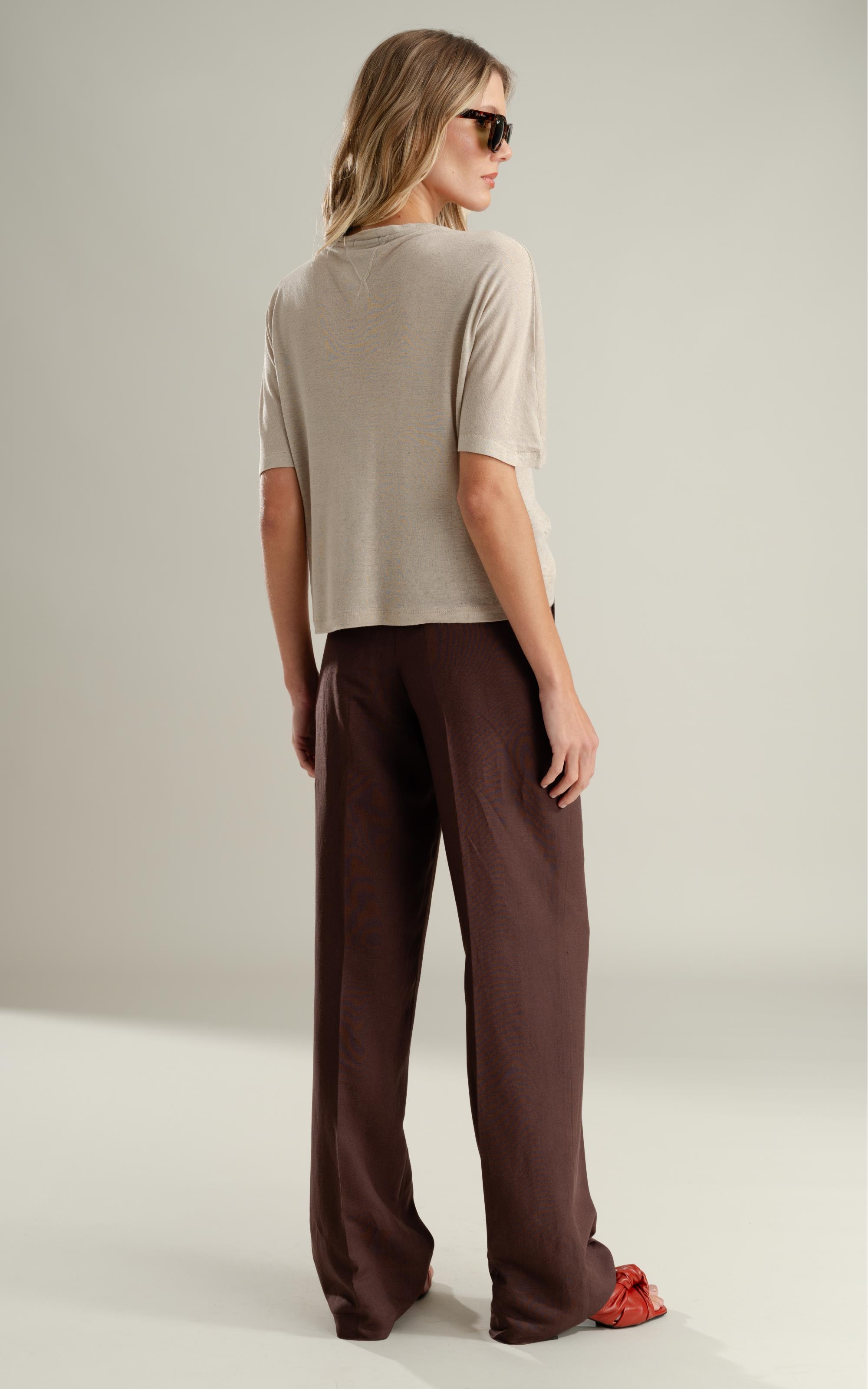 Blusa Morgana Liso Lb Natural