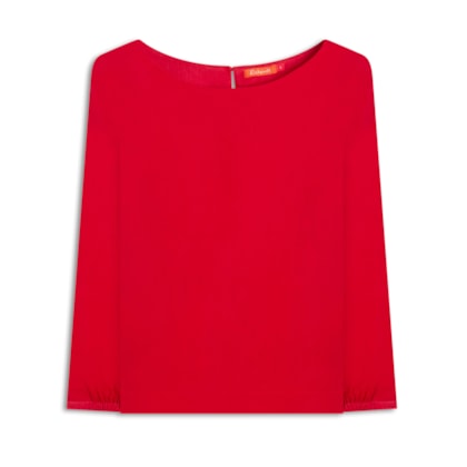 Blusa Nalu Voil Cereja