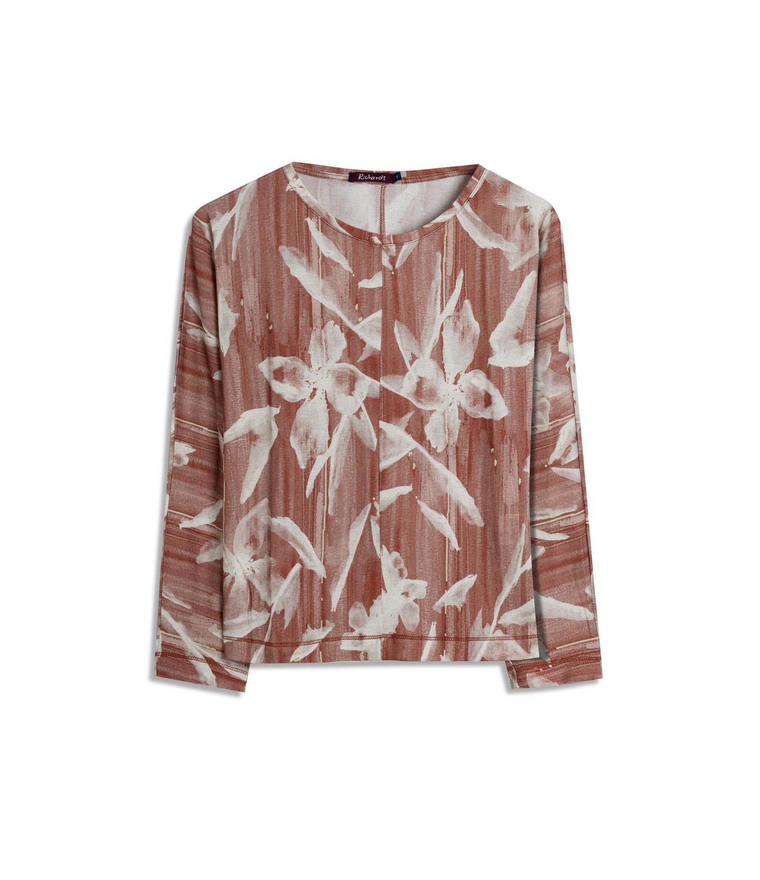 Blusa Nervura Blossom Vermelho