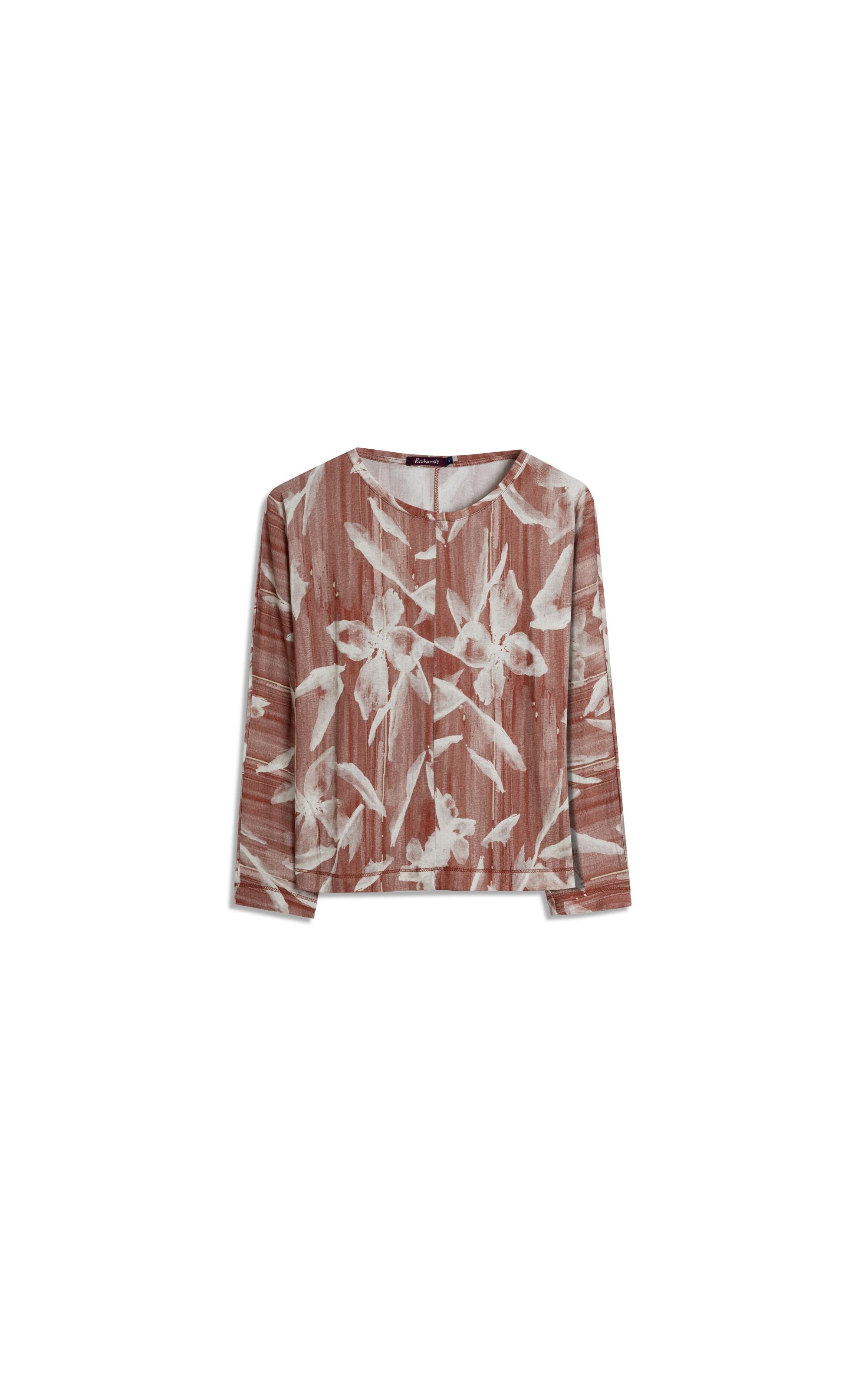 Blusa Nervura Blossom Vermelho