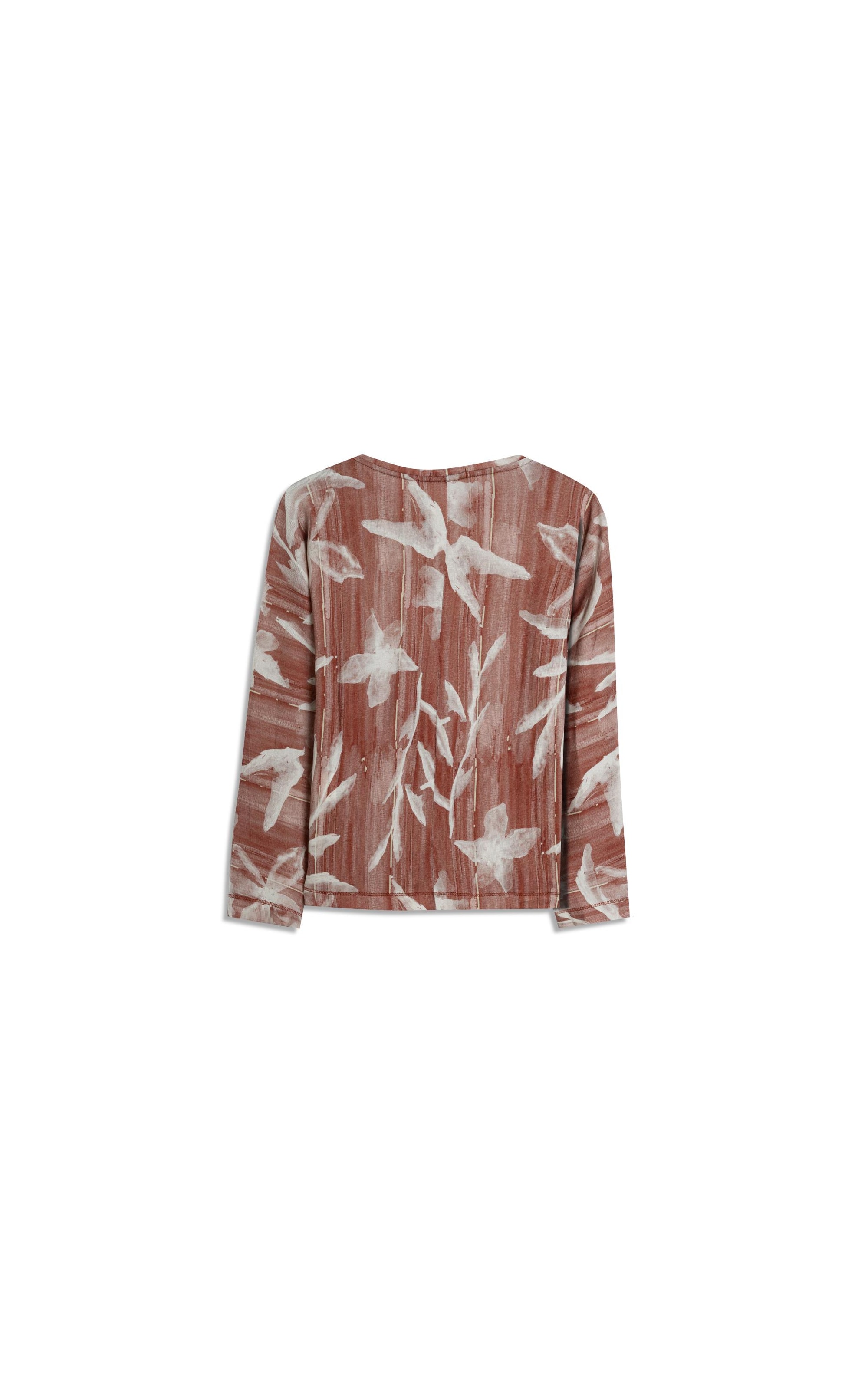 Blusa Nervura Blossom Vermelho