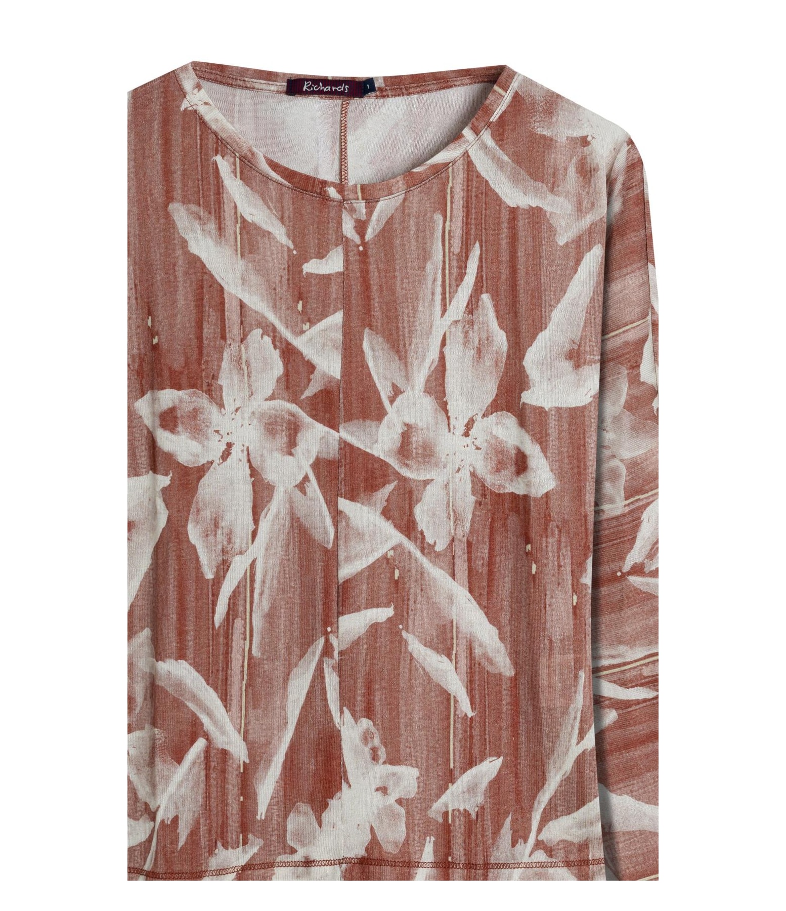 Blusa Nervura Blossom Vermelho