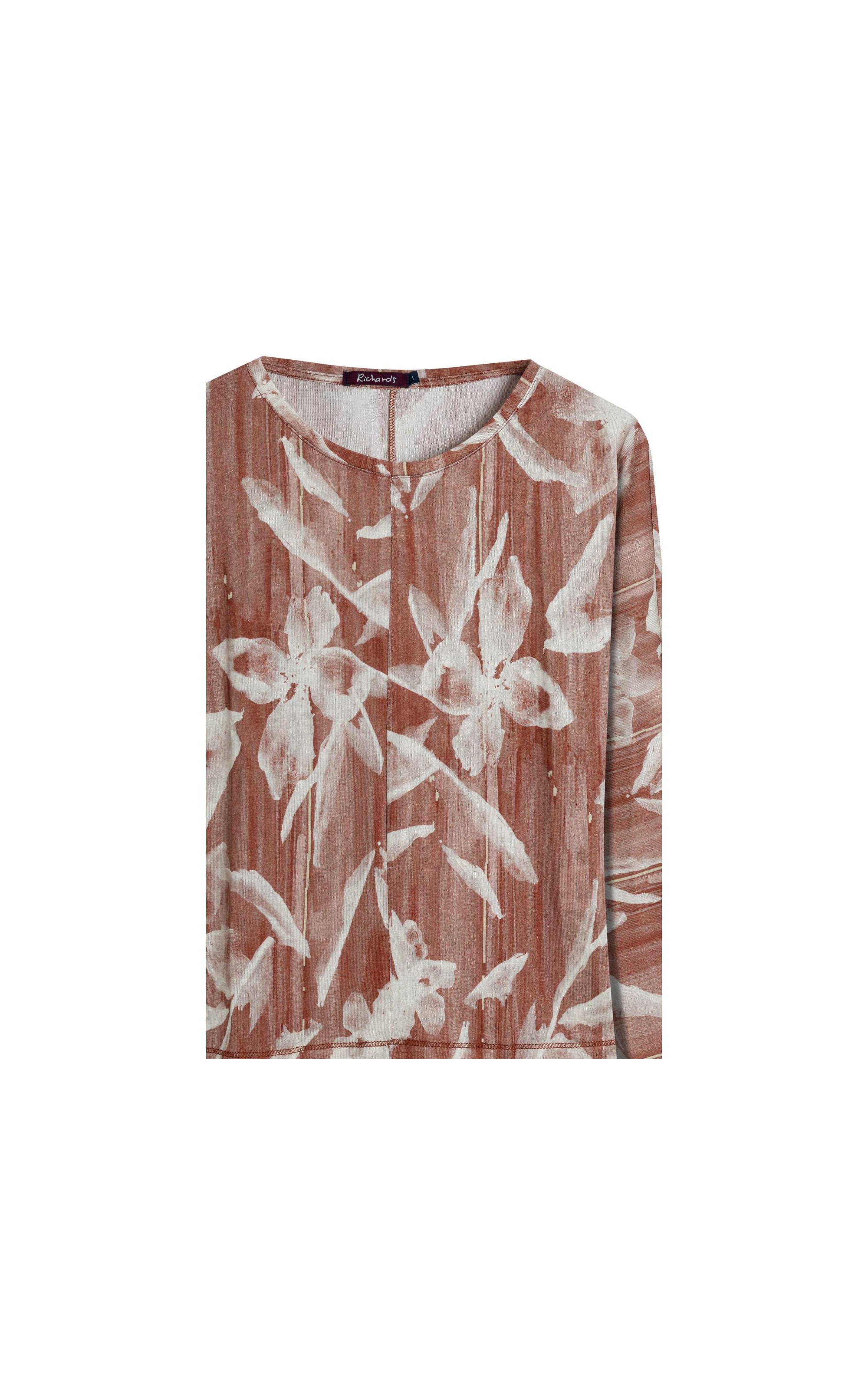 Blusa Nervura Blossom Vermelho