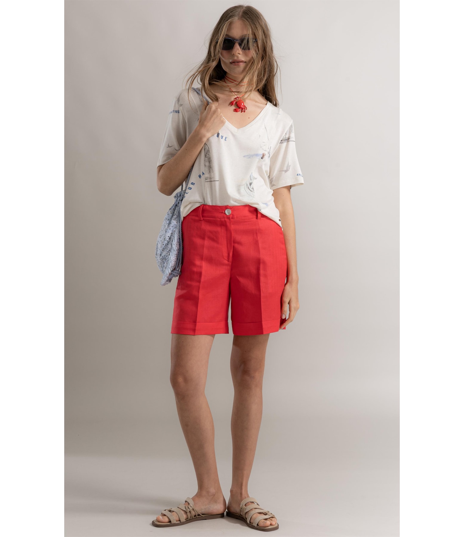Blusa Nice Farol Natural