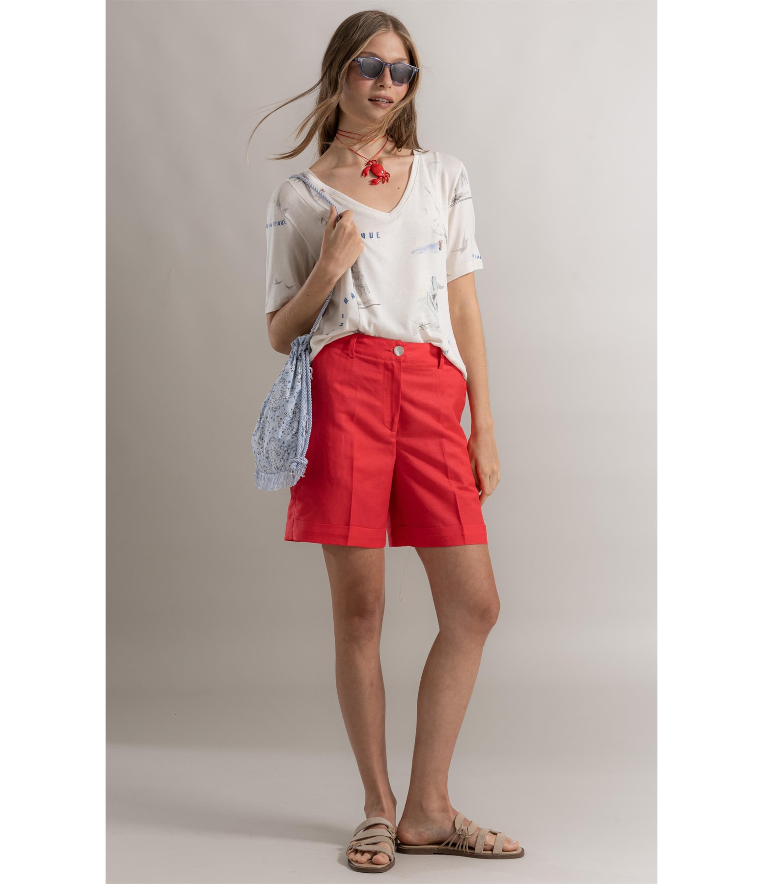 Blusa Nice Farol Natural