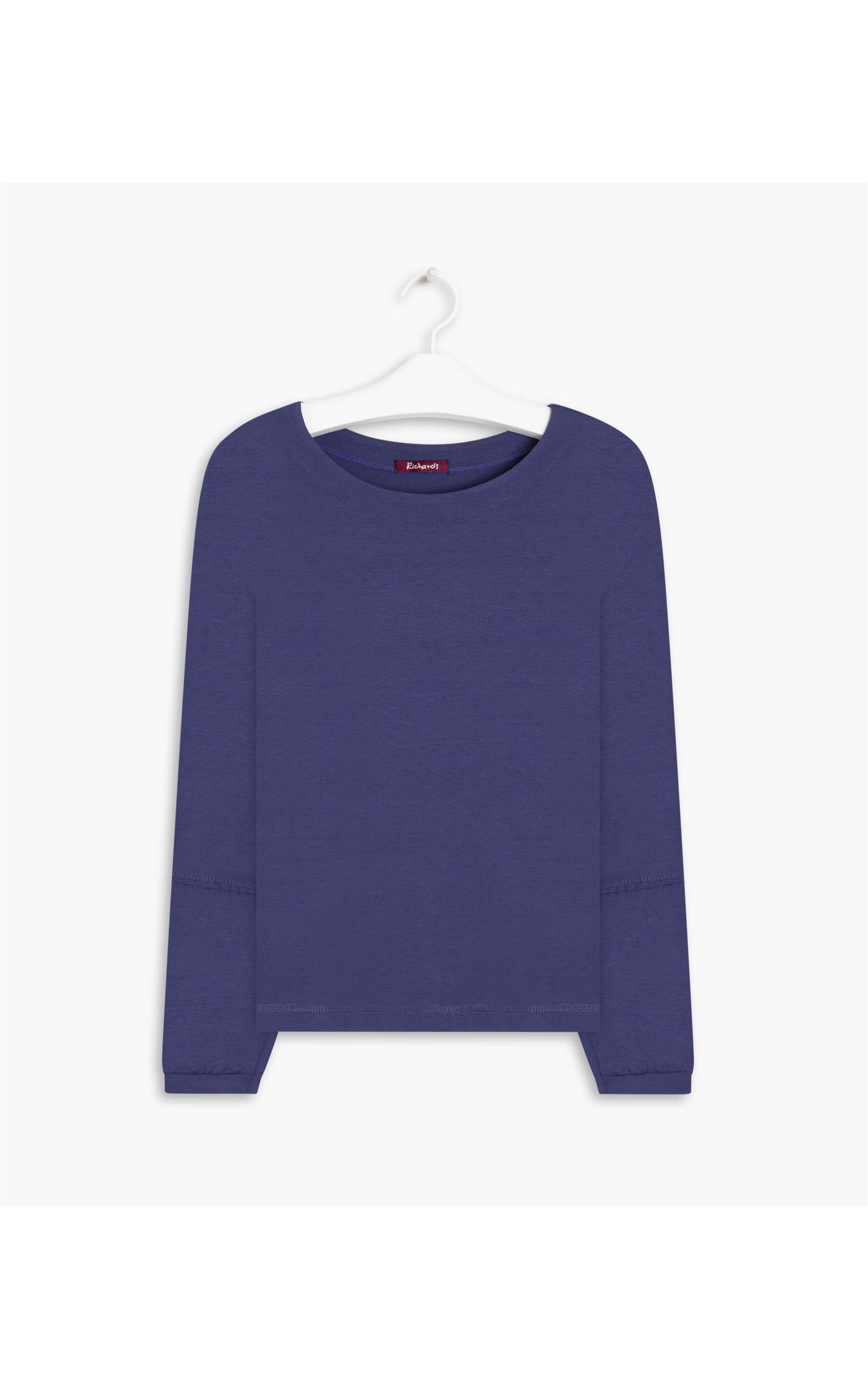 Blusa Olympia Lisa Viscaya Light Purple Blue