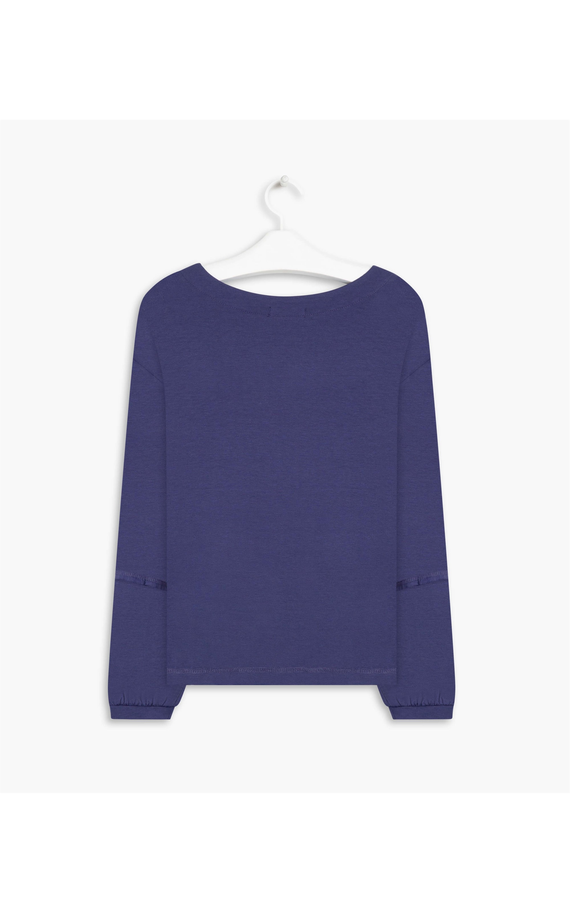 Blusa Olympia Lisa Viscaya Light Purple Blue