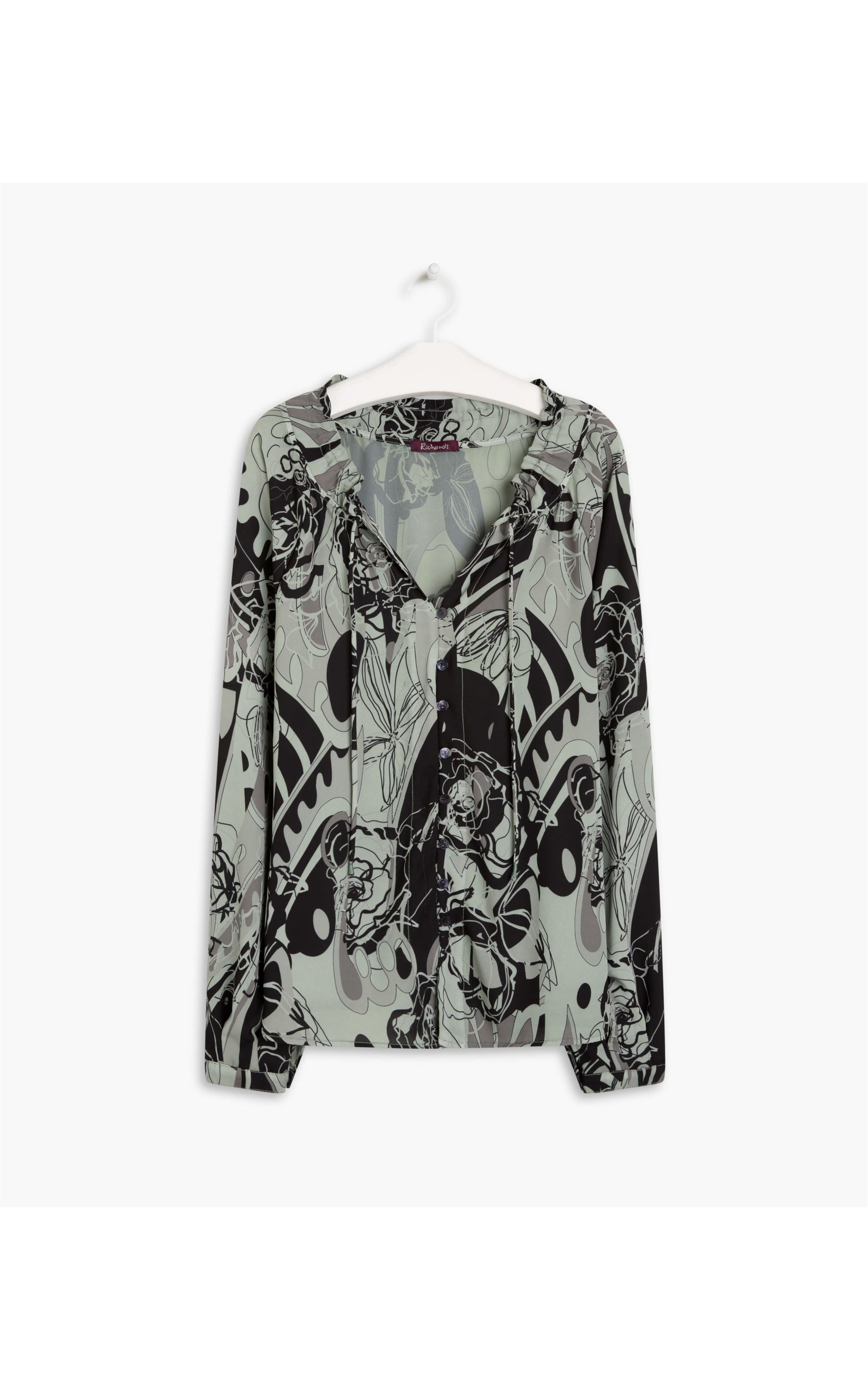 Blusa Palmer Est Tulum Verde Oliva