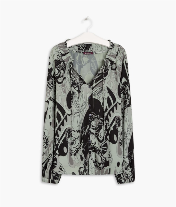 Blusa Palmer Est Tulum Verde Oliva