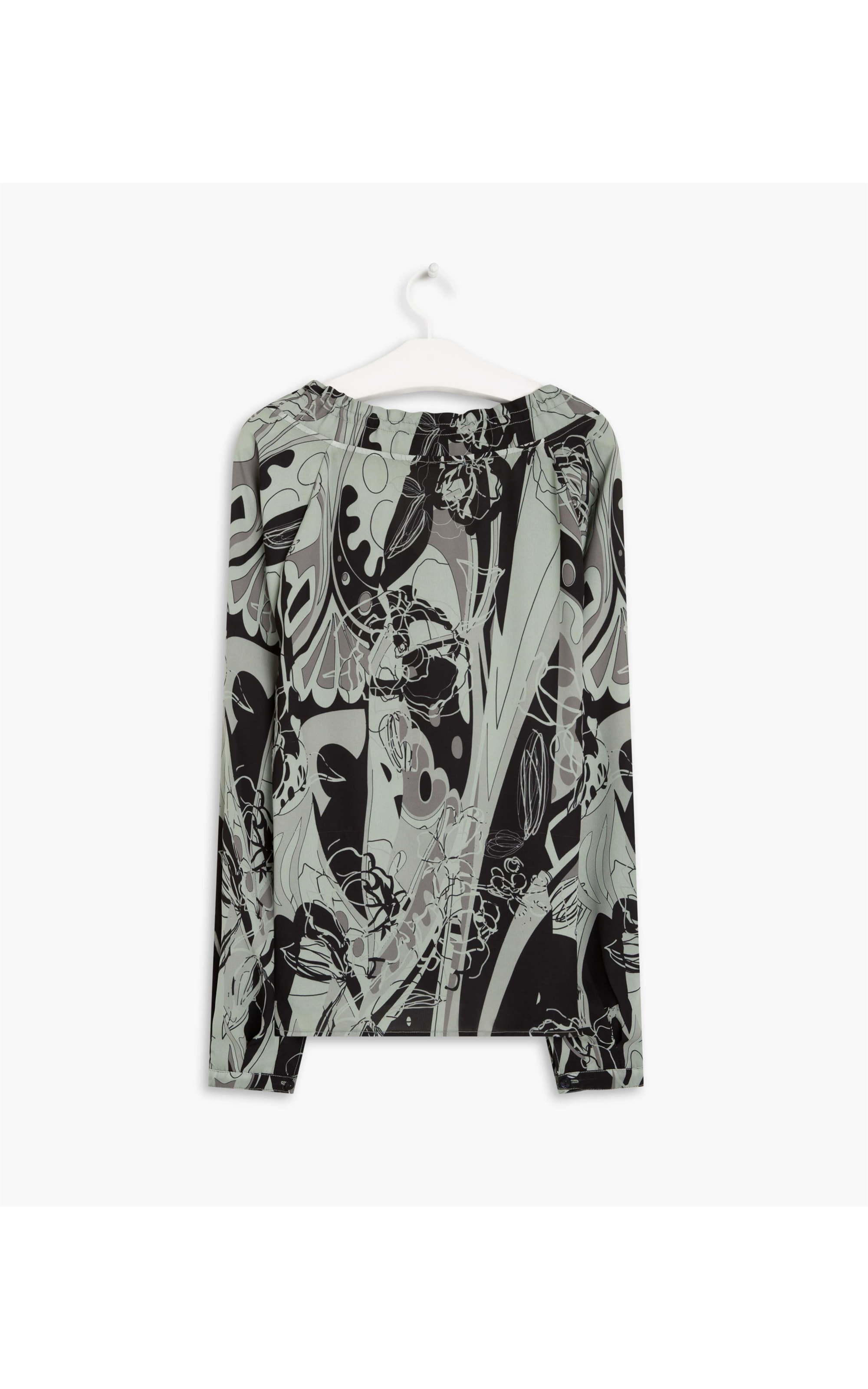 Blusa Palmer Est Tulum Verde Oliva